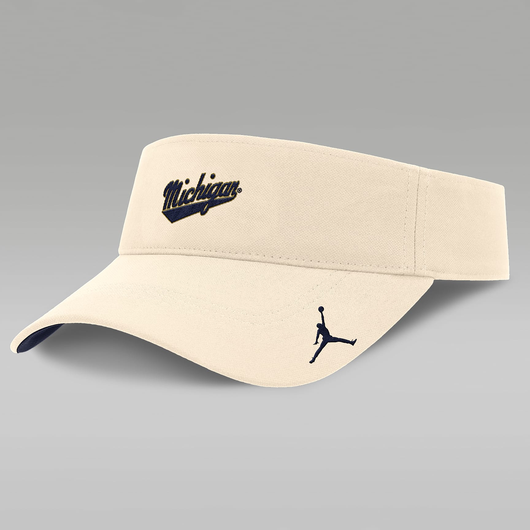 Michigan Wolverines Primetime Ace Men's Jordan Brand Dri-FIT College Adjustable Visor
