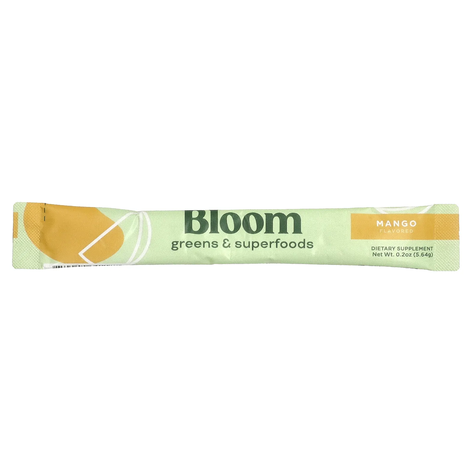 Bloom, Greens & Superfoods, манго, 5 пакетиков по 5,64 г (0,20 унции)