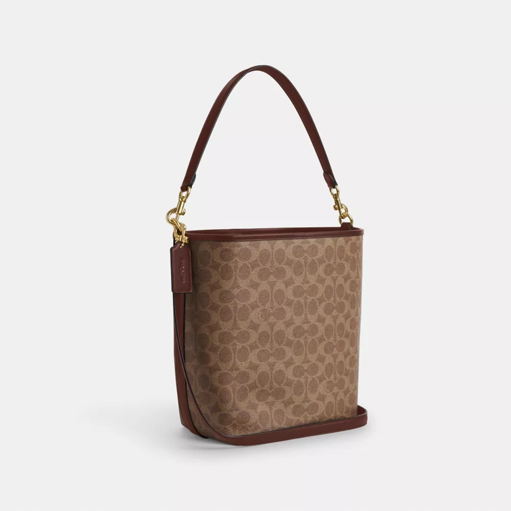Сумка COACH City Large Bucket Bag In Signature Canvas