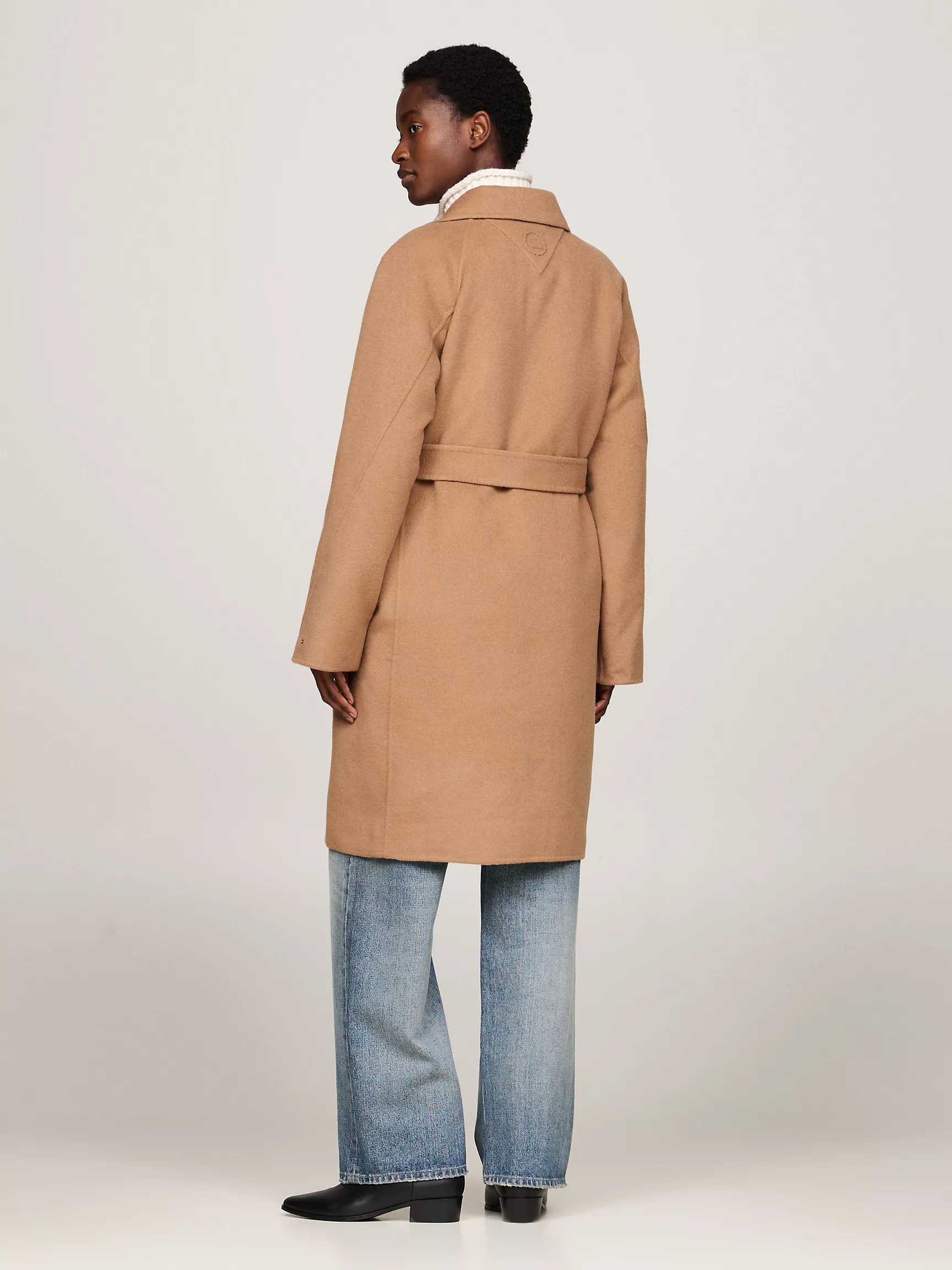 Женское пальто Tommy Hilfiger, Пальто из шерстяной смеси с поясом