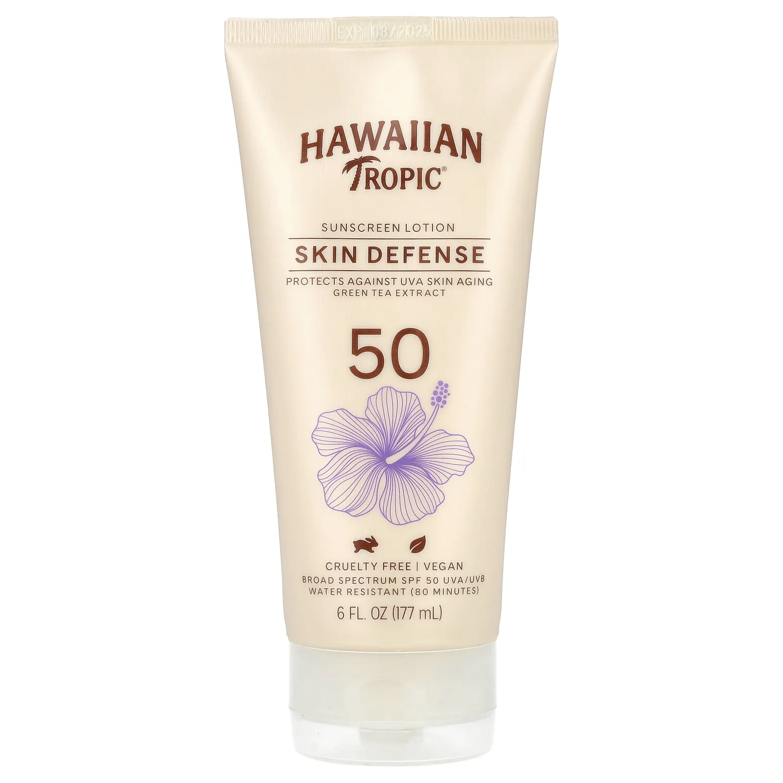Hawaiian Tropic, Антиоксидант + солнцезащитный лосьон, SPF 50, 6 жидких унций (177 мл)