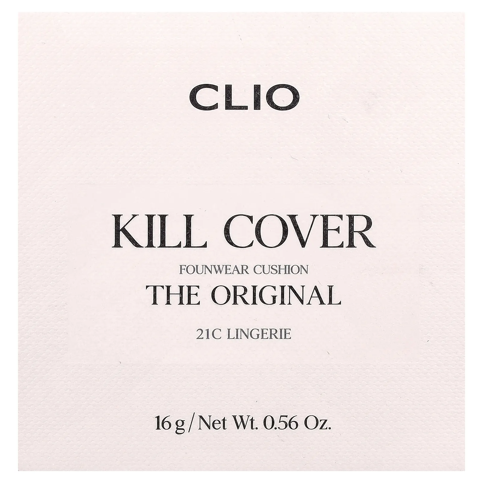 Clio, Death Cover FounWear, кушон, тон 21C для нижнего белья, 16 г (0,56 унции)