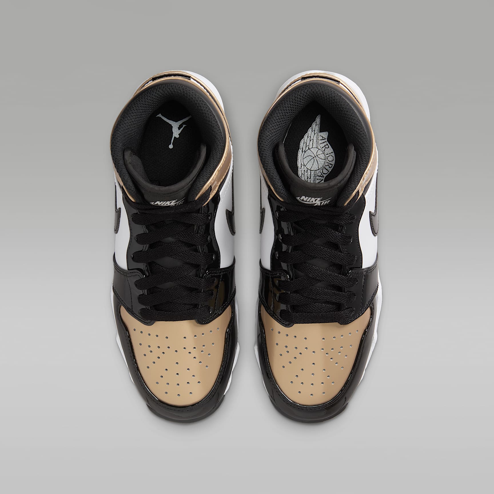 Jordan 1 Mid Little/Big Kids' Cleats