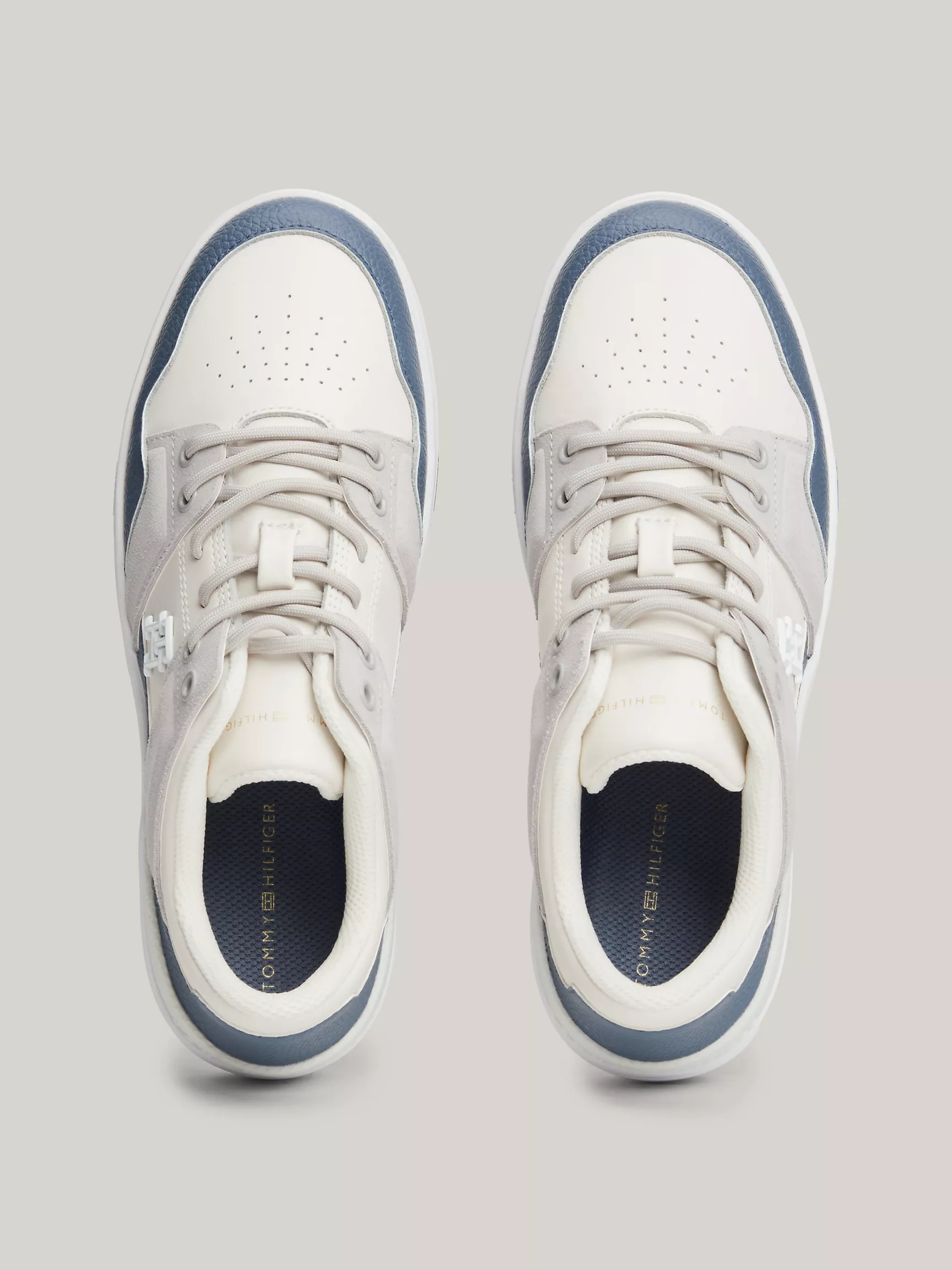 Женские кроссовки Tommy Hilfiger, Кожаные кроссовки с разноцветными вставками