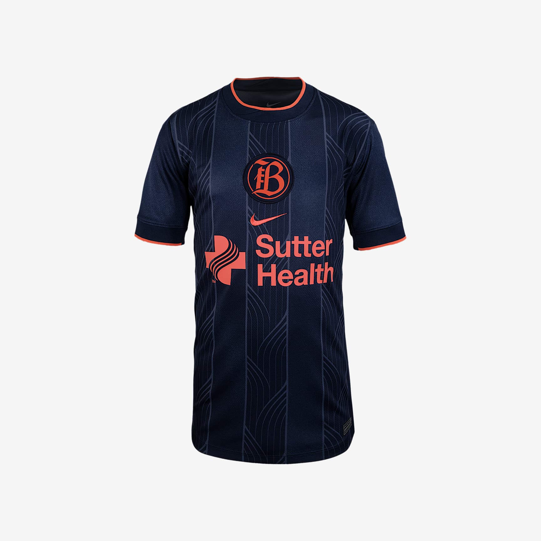 Bay FC 2025 Stadium Away Big Kids' Nike Dri-FIT NWSL Replica Jersey