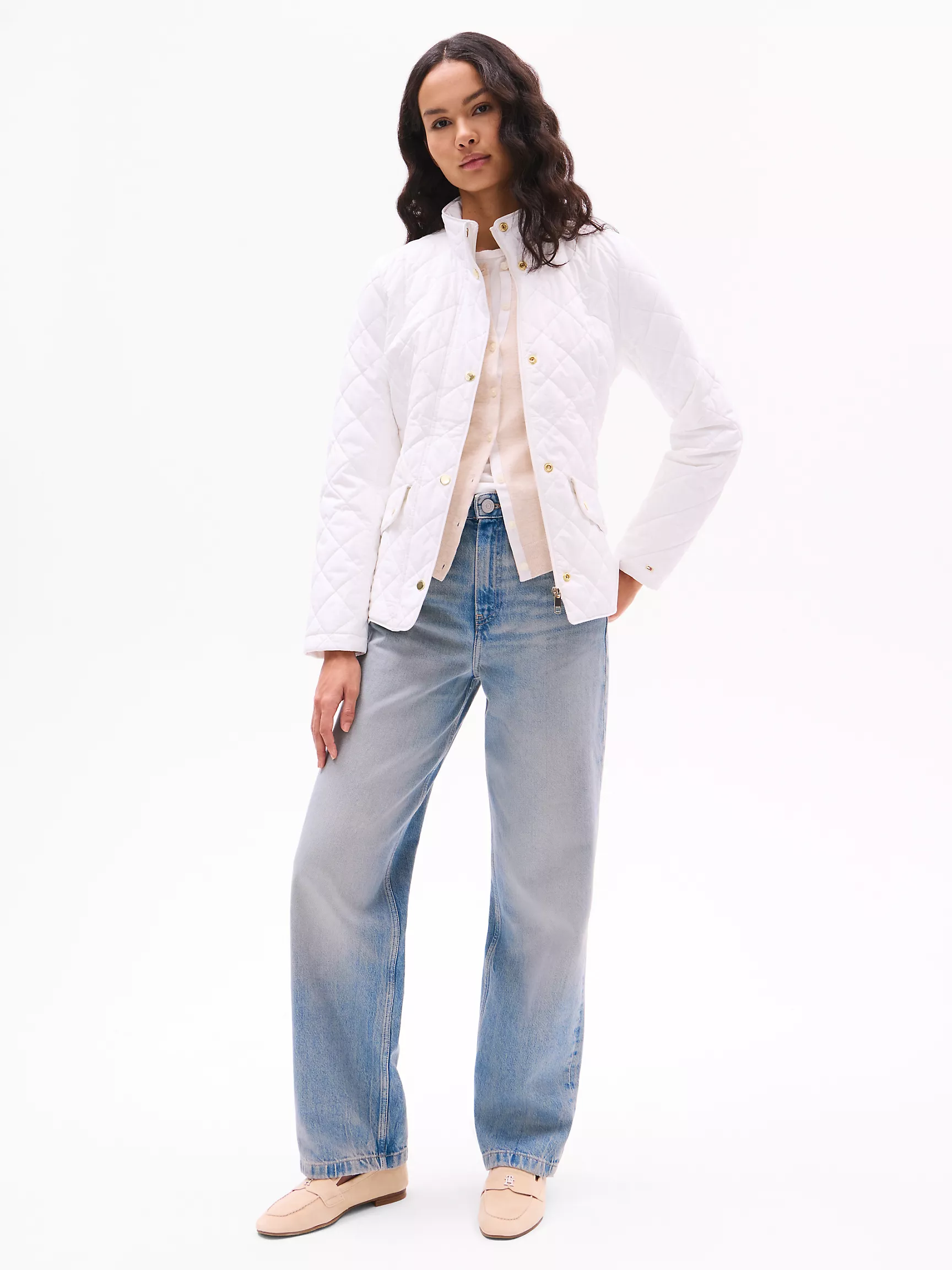 Женская куртка Tommy Hilfiger, Стеганая куртка для верховой езды