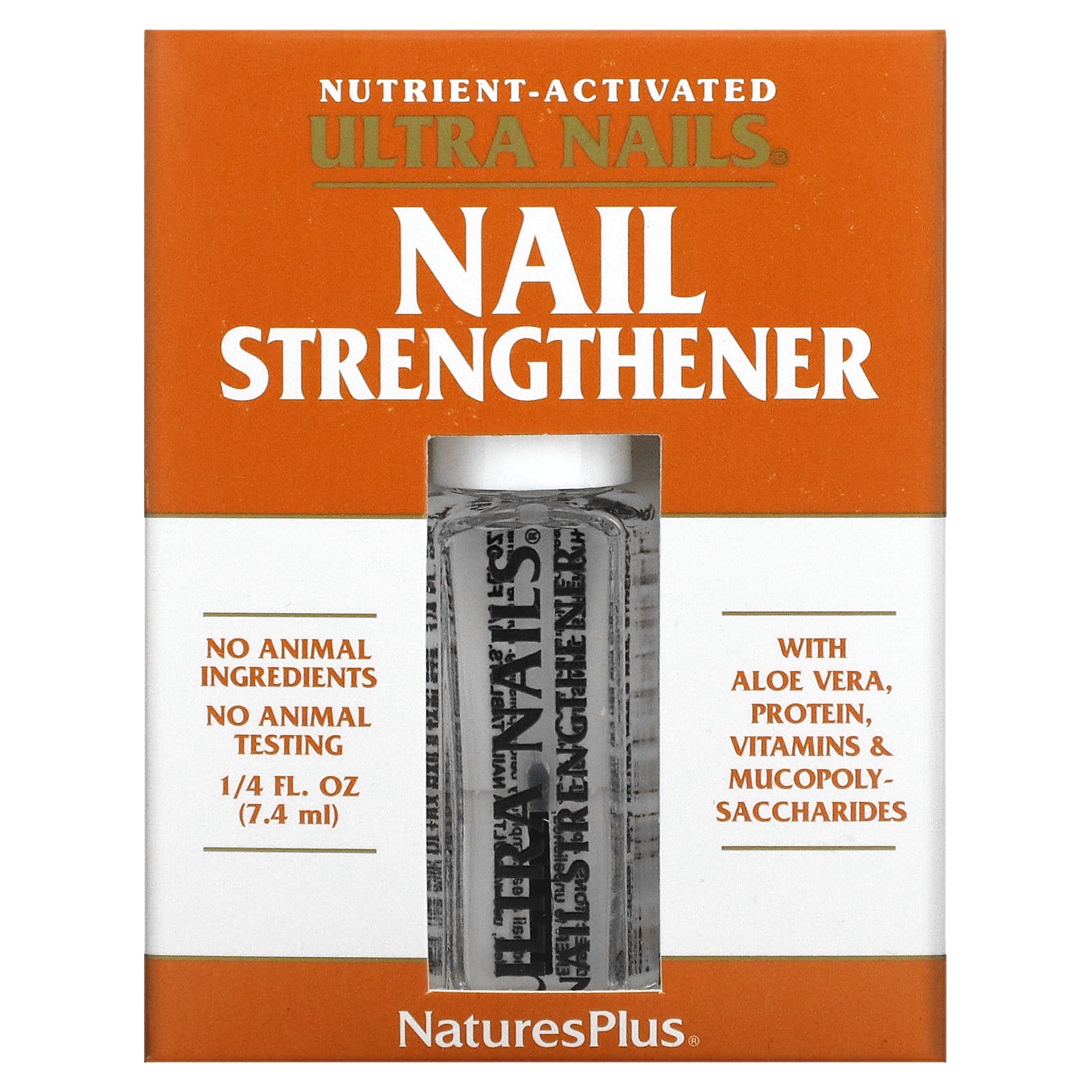 NaturesPlus, Ultra Nails, средство для укрепления ногтей, 7,4 мл