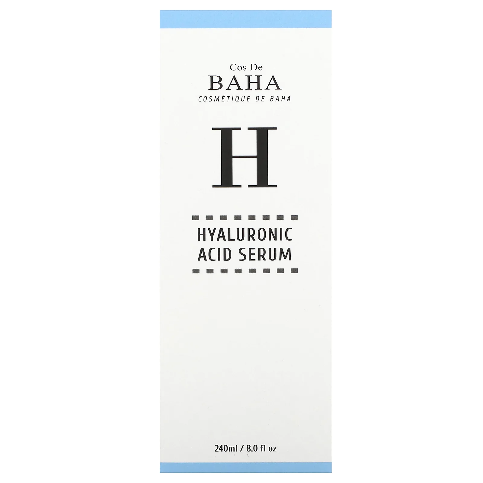 Cos De BAHA, H, сыворотка с гиалуроновой кислотой, 240 мл (8 жидк. унций)