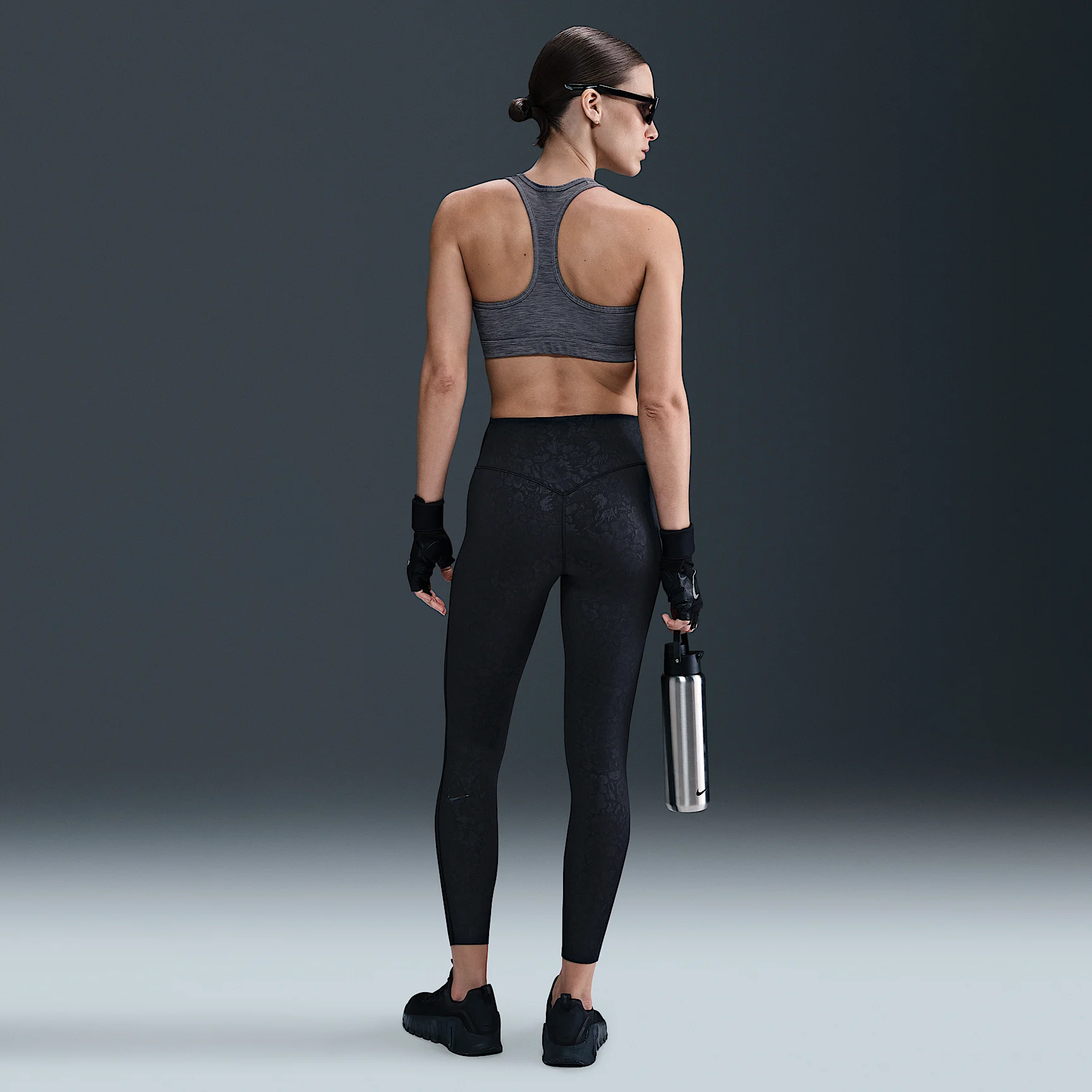 Nike Universa Women's Medium-Support High-Waisted 7/8 Floral Leggings