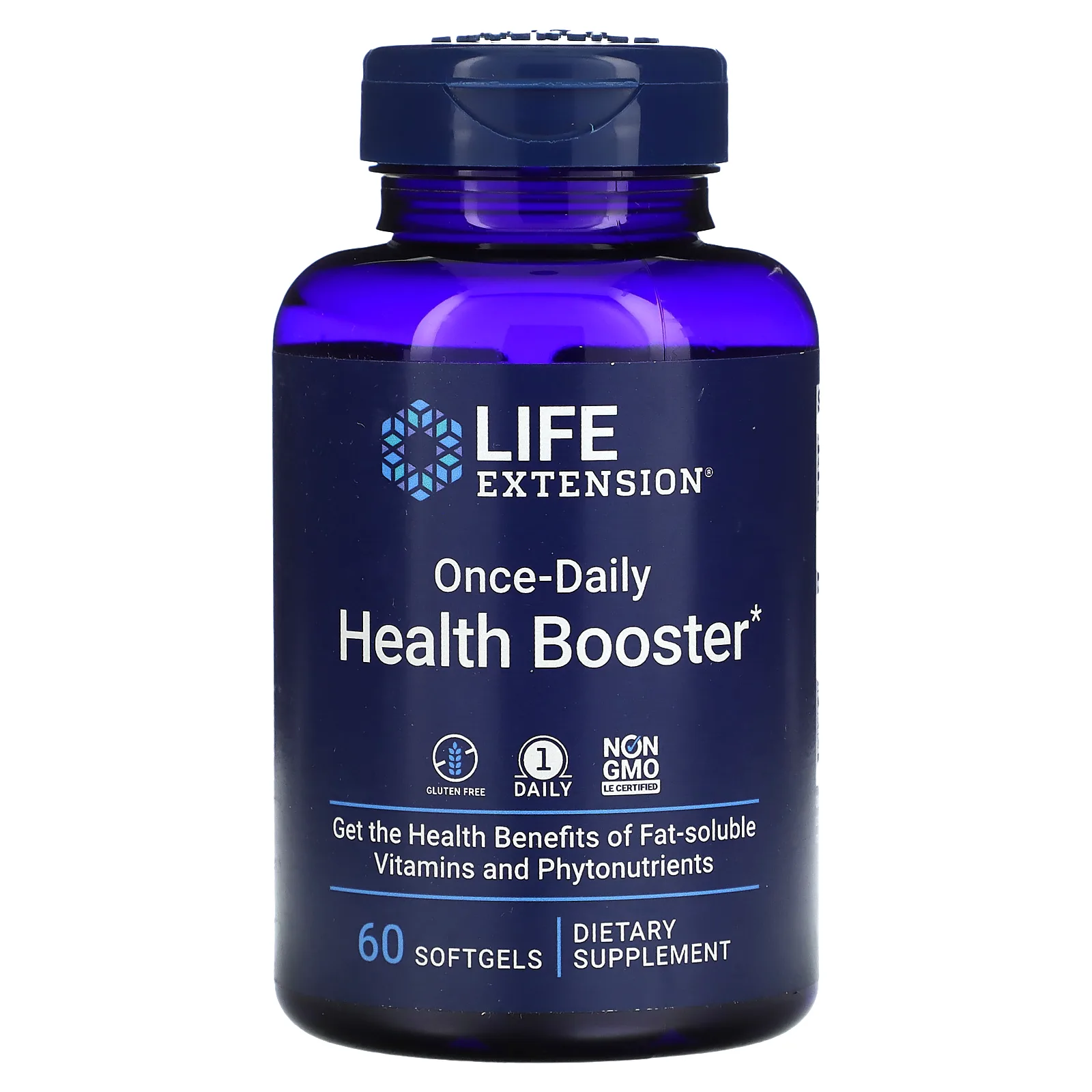 Life Extension, Once-Daily Health Booster, 60 мягких таблеток