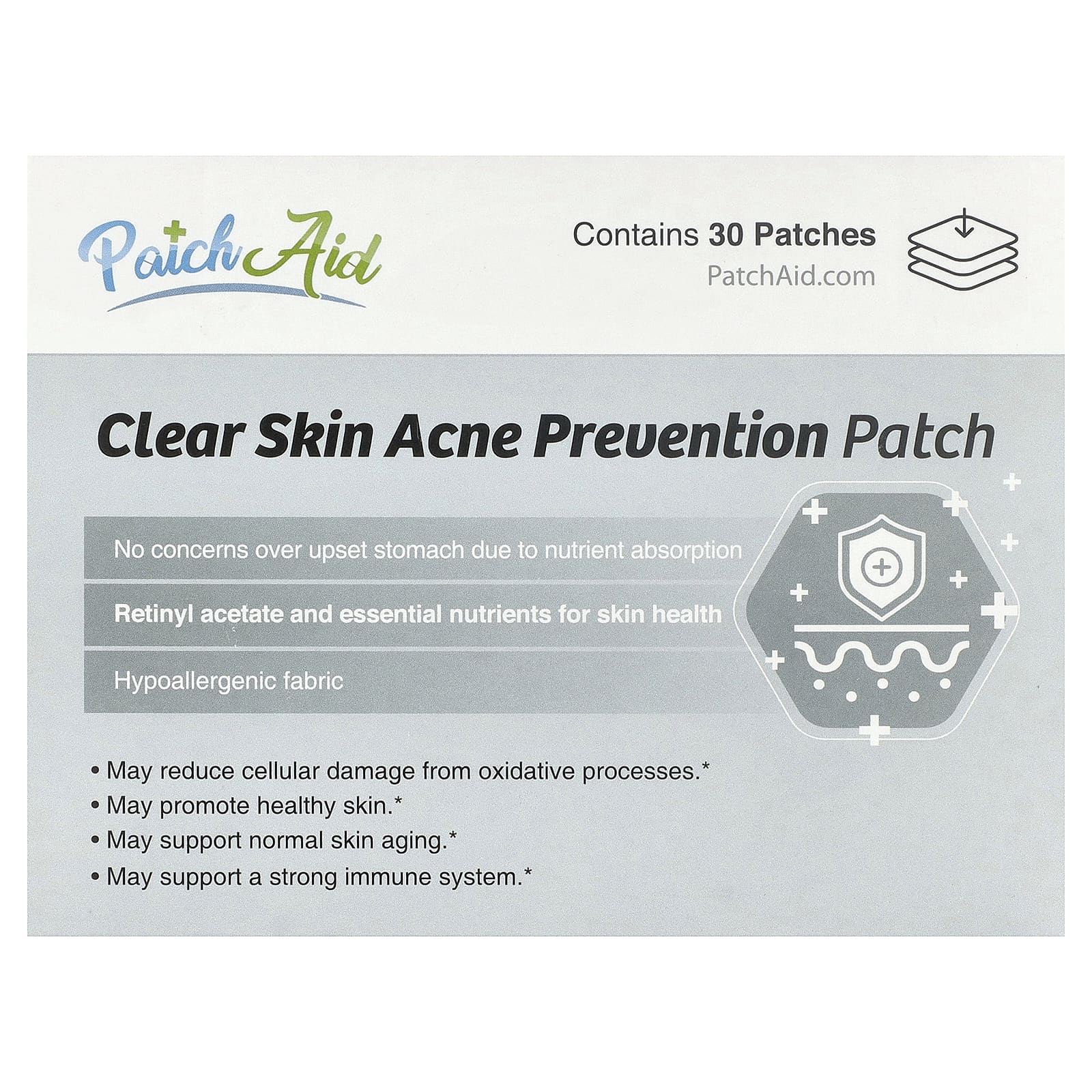 PatchAid, Clear Skin, патч для предотвращения акне, 30 шт.