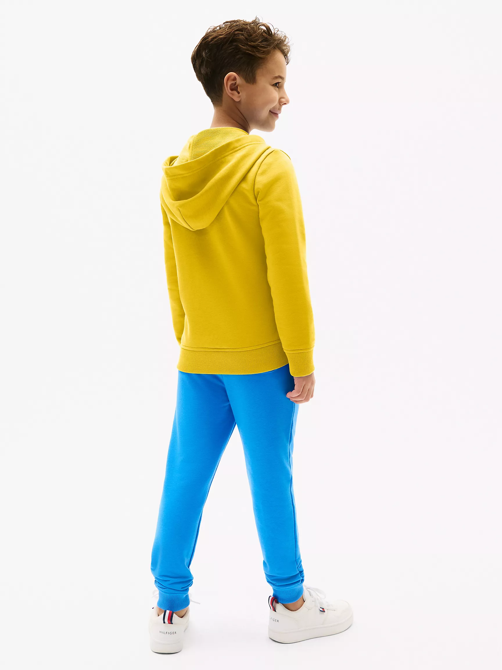 Худи для мальчика Tommy Hilfiger, Детское худи на молнии с логотипом Hilfiger