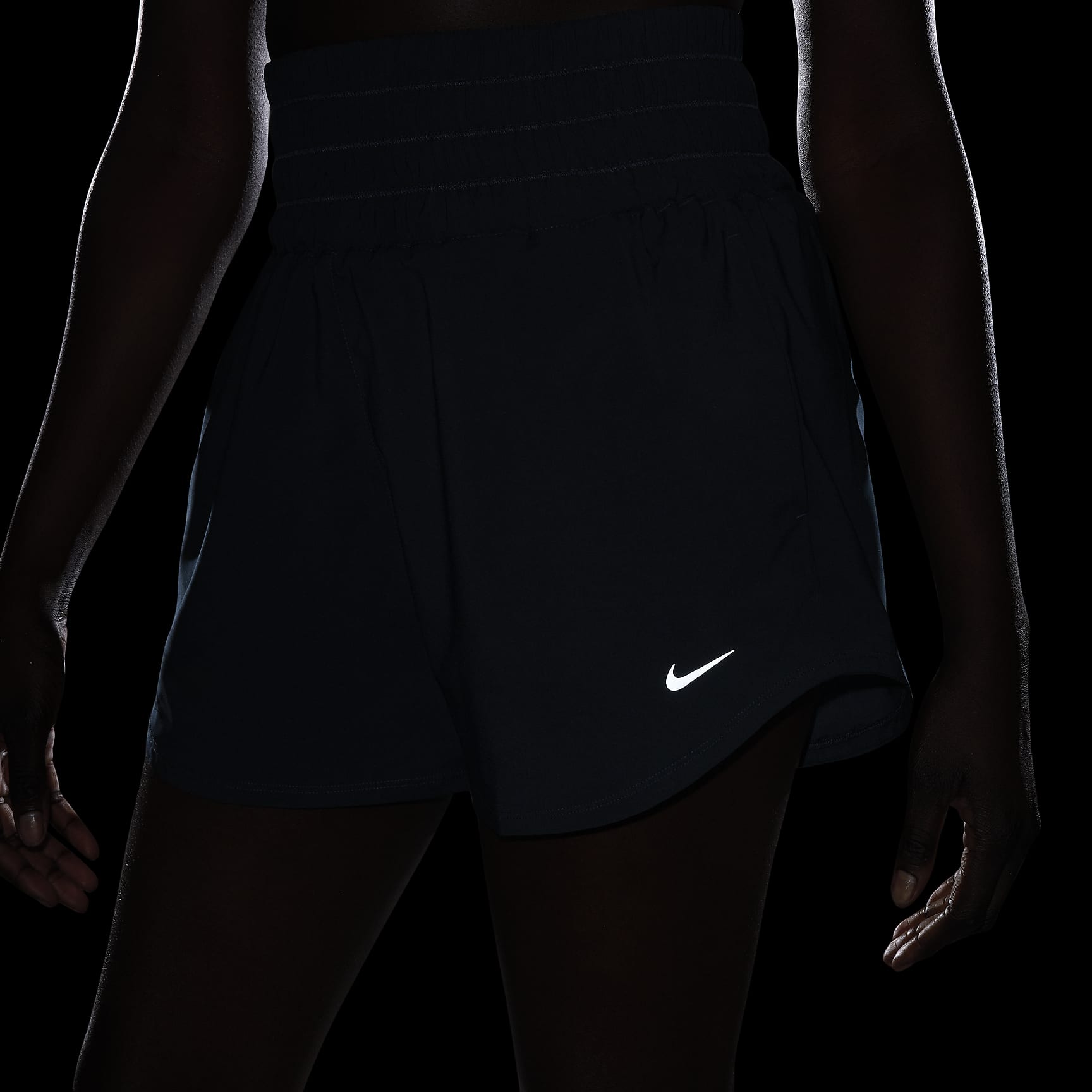 Nike One Women's Dri-FIT Ultra High-Waisted 3" Brief-Lined Shorts