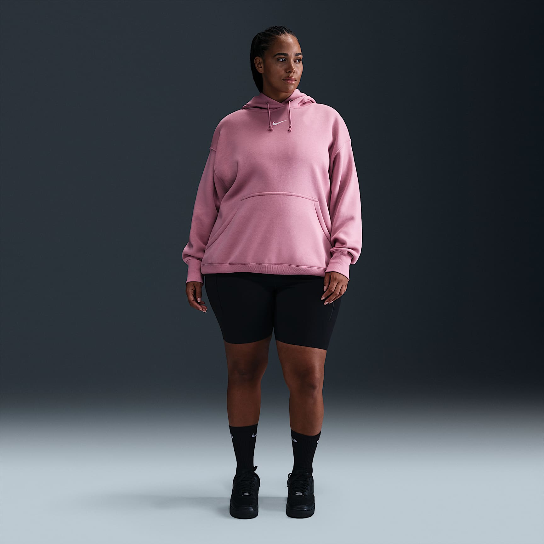 Nike Sportswear Phoenix Fleece Women's Oversized Pullover Hoodie (Plus Size)