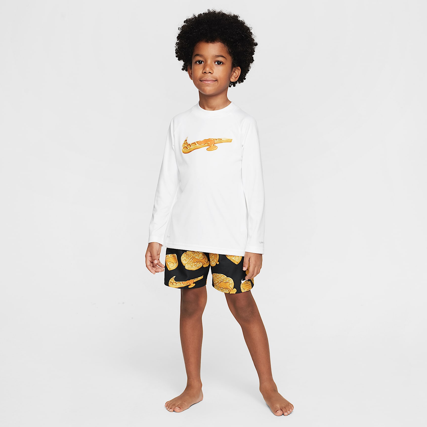Nike Swim Hydroguard Little Kids' Long-Sleeve Top