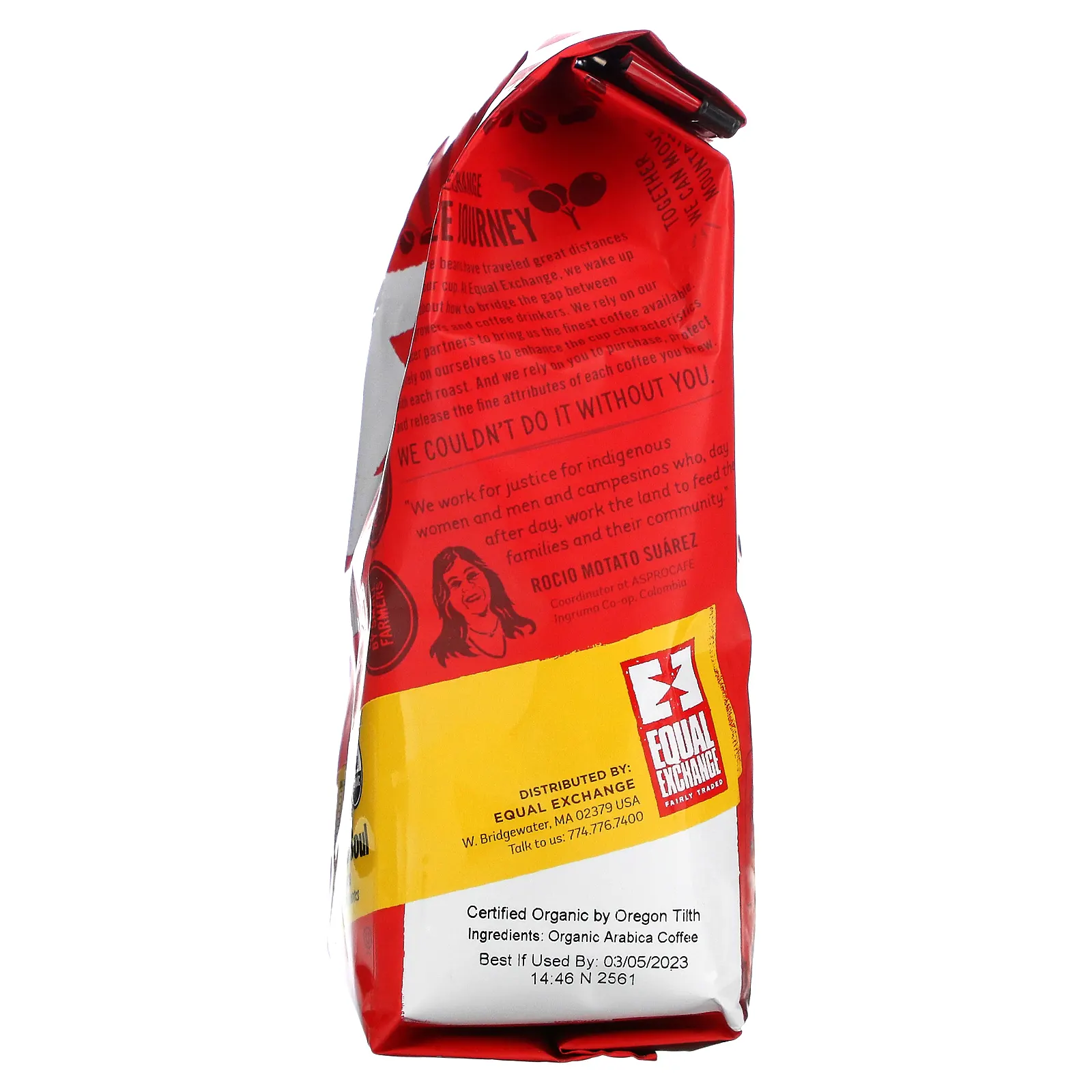 Equal Exchange, Mind Body & Soul, органический молотый кофе, средняя и венская обжарка, 340 г (12 унций)