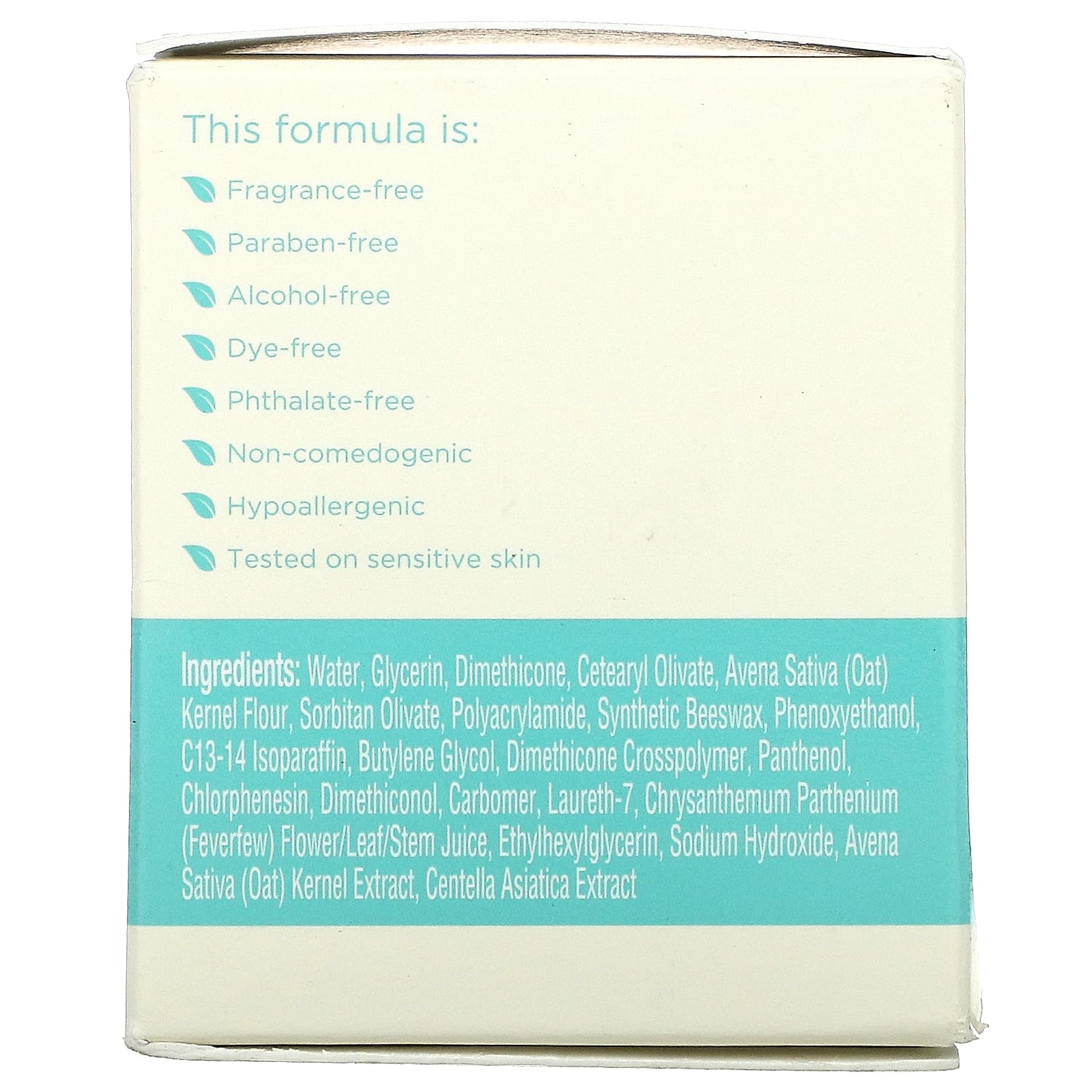 Aveeno, Calm + Restore, Увлажняющий гель из овса, без отдушек, пробный размер, 0,5 унции (14 г)