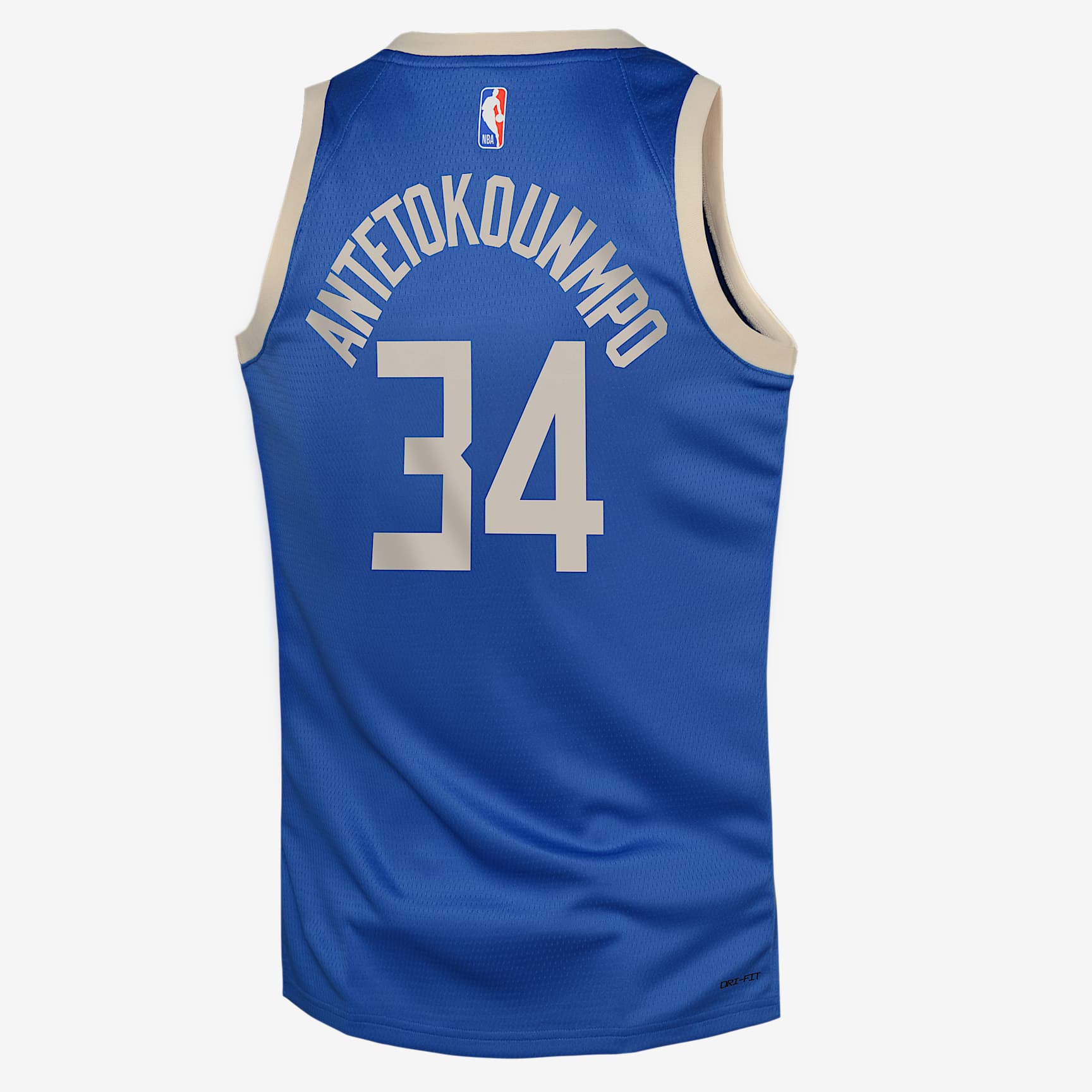 Giannis Antetokounmpo Milwaukee Bucks 2024/25 City Edition Big Kids' Nike Dri-FIT NBA Swingman Jersey