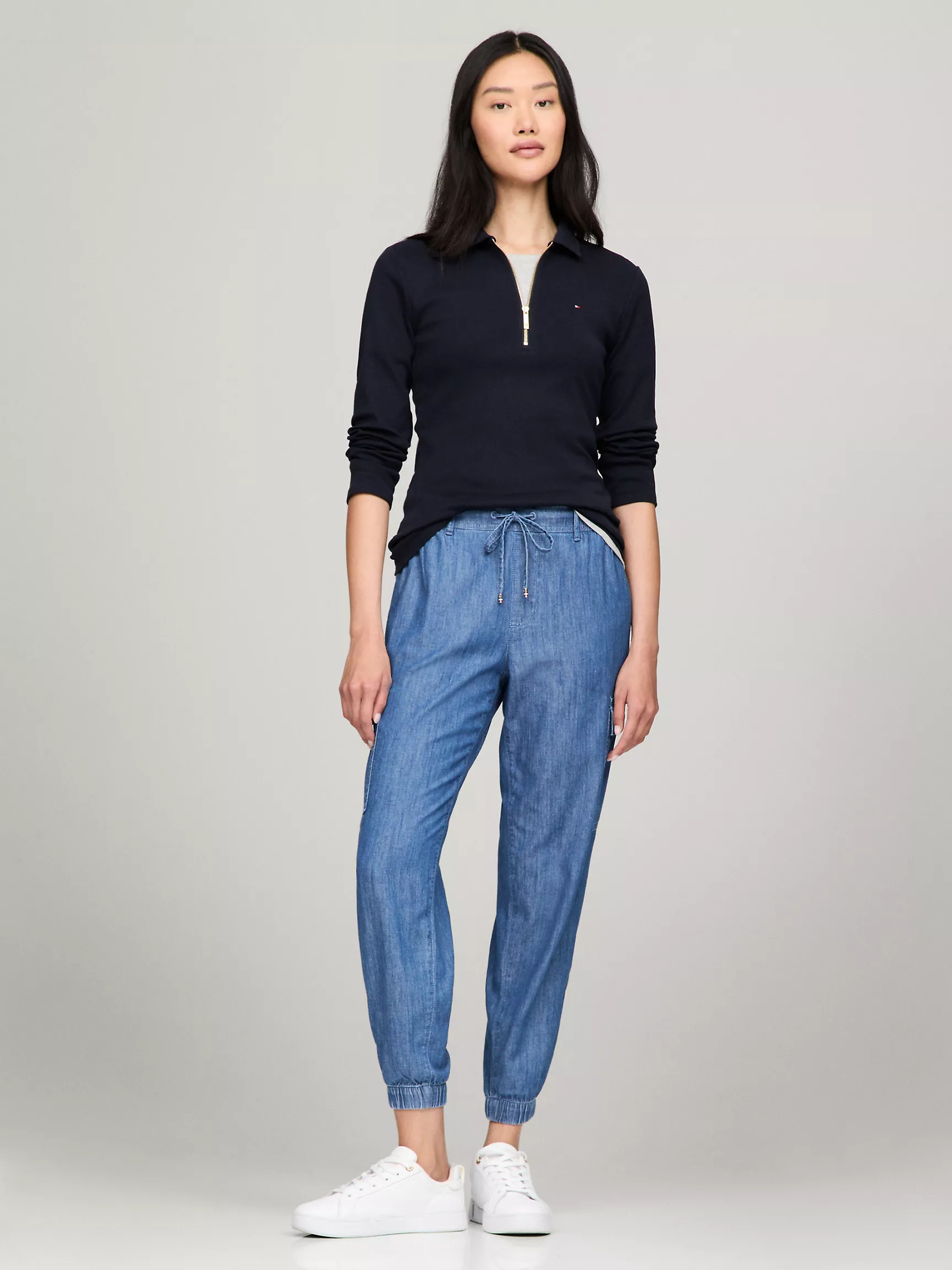 Женские брюки Tommy Hilfiger, Джоггеры-карго с эластичной тканью