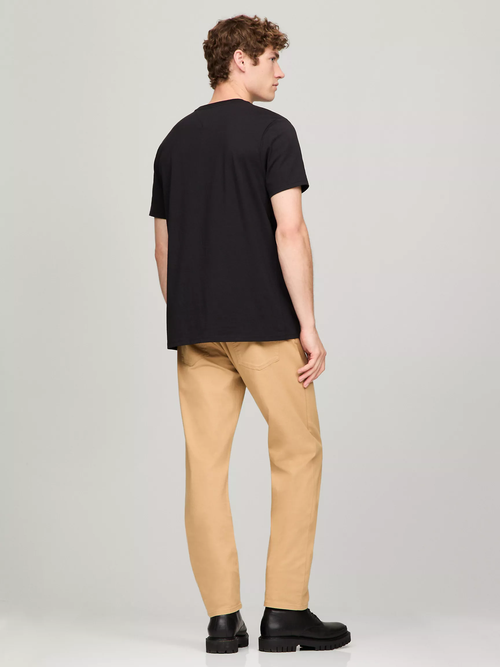 Мужская футболка Tommy Hilfiger, Футболка с вышитым логотипом Tommy