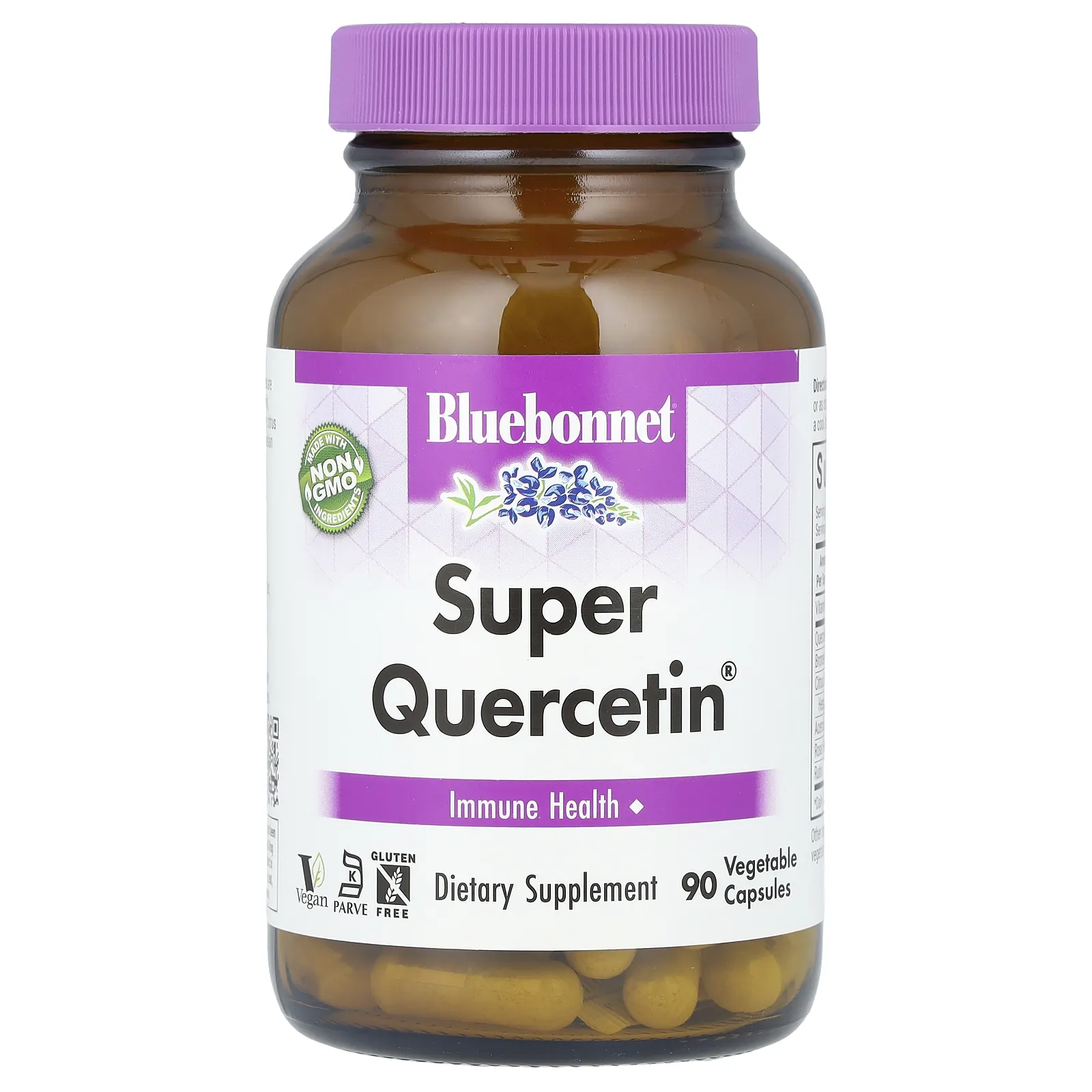 Bluebonnet Nutrition, Super Quercetin, 90 растительных капсул
