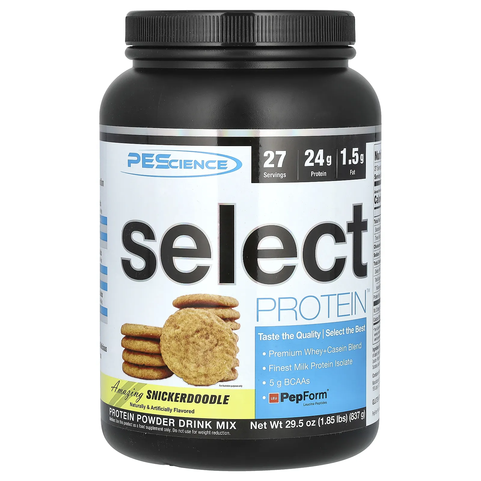 PEScience, Select Protein, удивительный сникердудль, 837 г (29,5 унции)