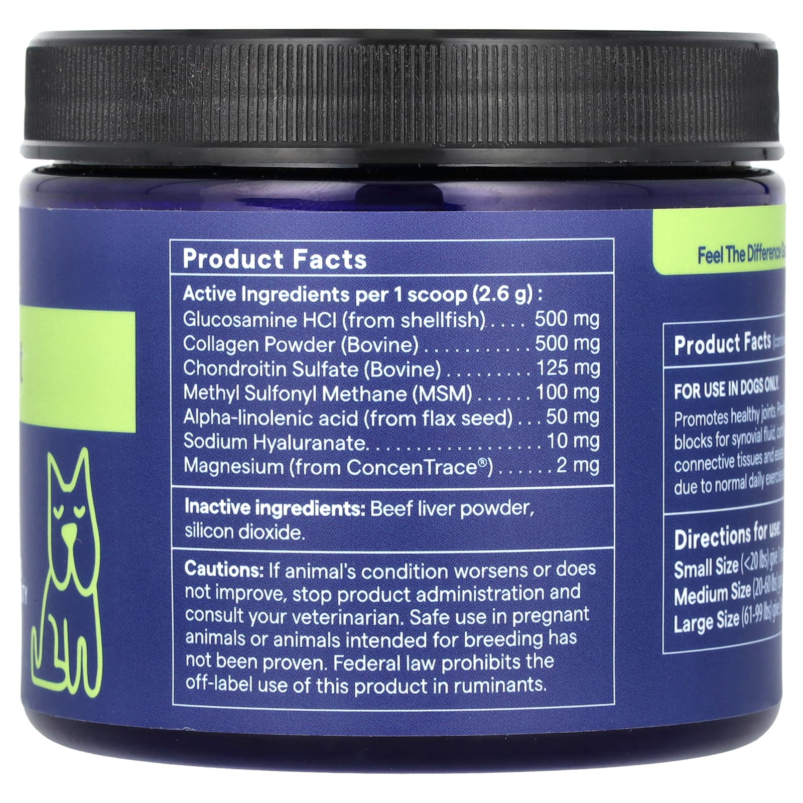 Trace Minerals ®, Pet, поддержка суставов, для собак, 171 г (6 унций)