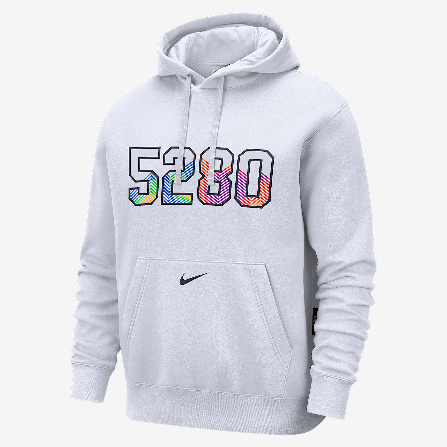 Denver Nuggets Club City Edition Men's Nike NBA Fleece Pullover Hoodie