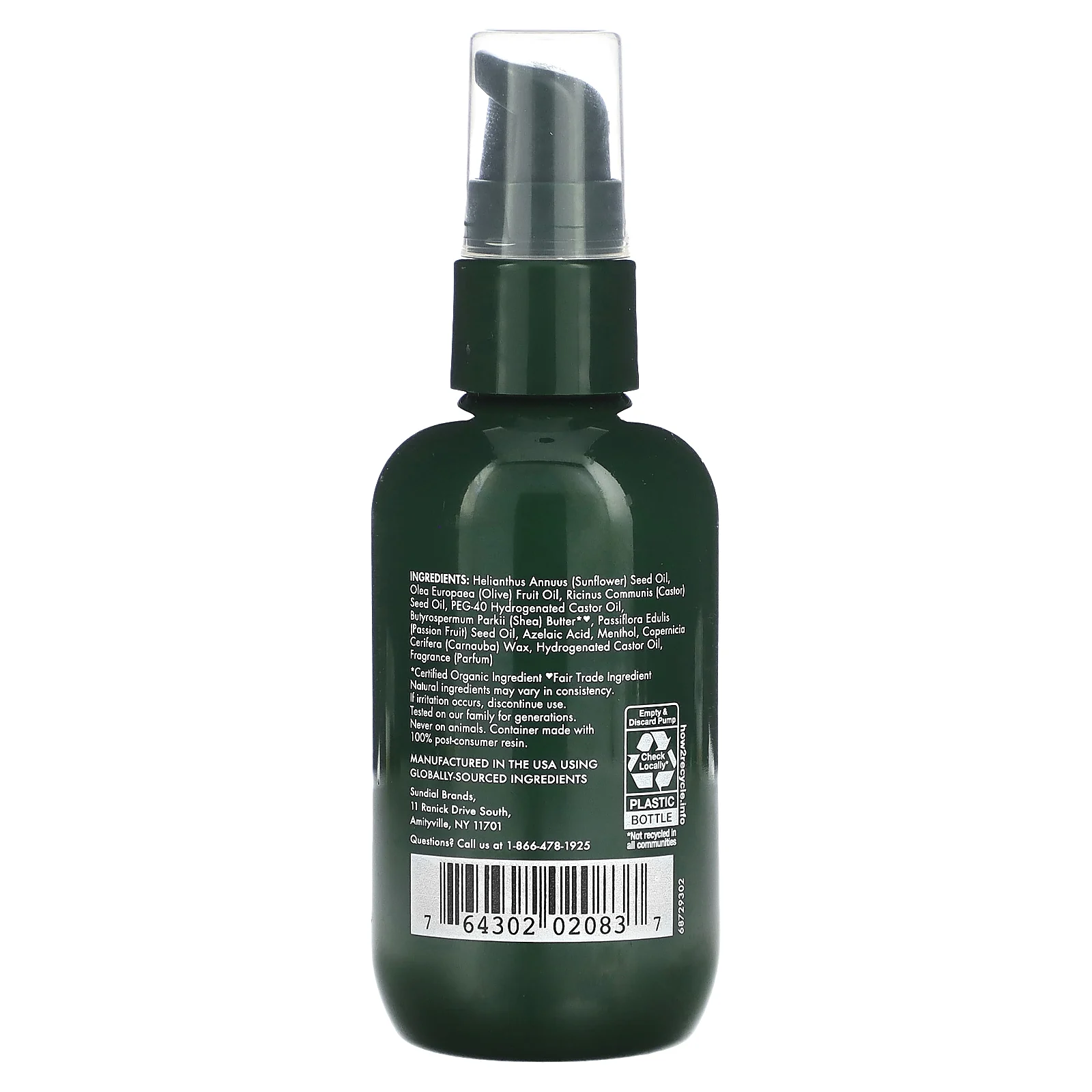 SheaMoisture, Для мужчин, смягчающее масло перед бритьем, масло ши и масло маракуйи, 95 мл (3,2 жидк. Унции)