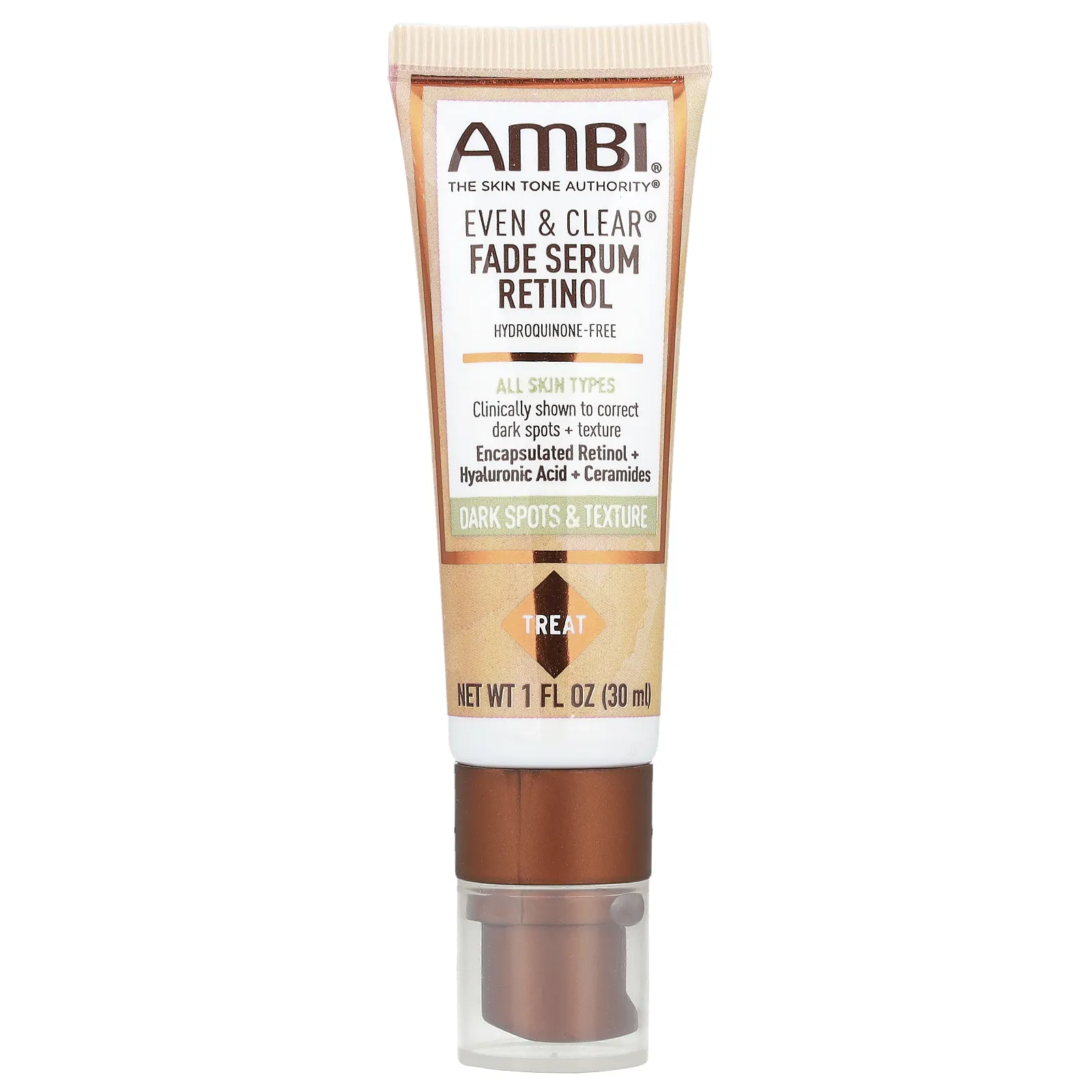 AMBI, Even & Clear® Fade Serum Retinol, 30 мл (1 жидк. Унция)