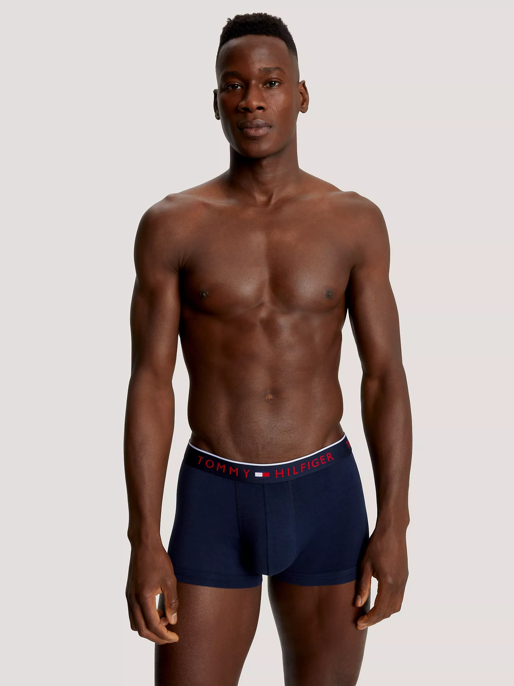 Мужское нижнее белье Tommy Hilfiger, Комплект из 3 эластичных трусов Trunk класса люкс