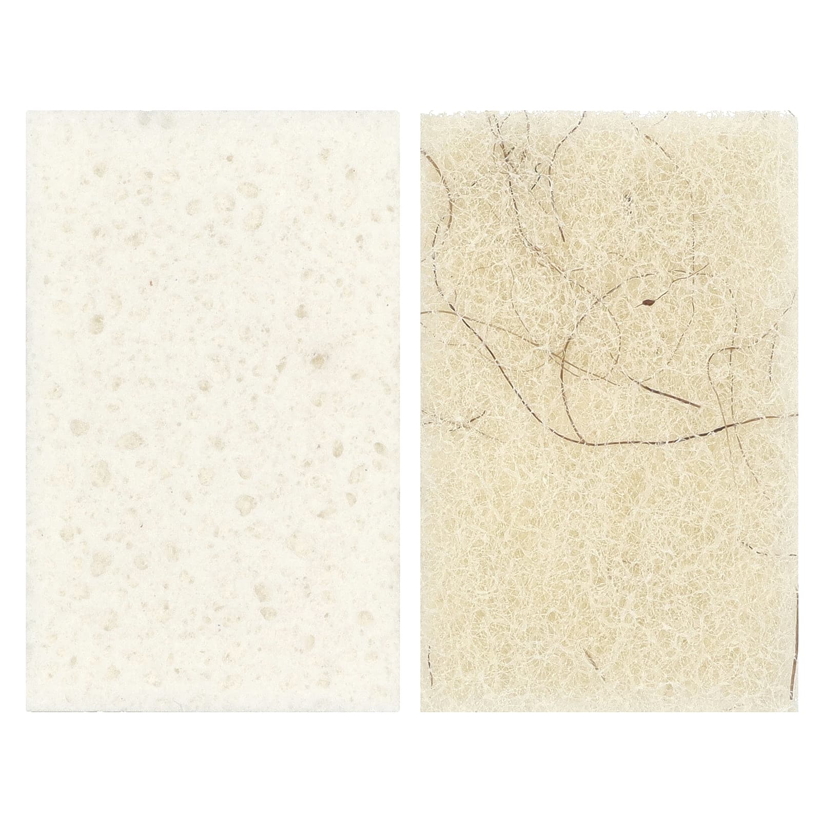 Full Circle Home LLC, Cleana Colada, усиленные губки для мытья посуды с кокосом, 2 упаковки