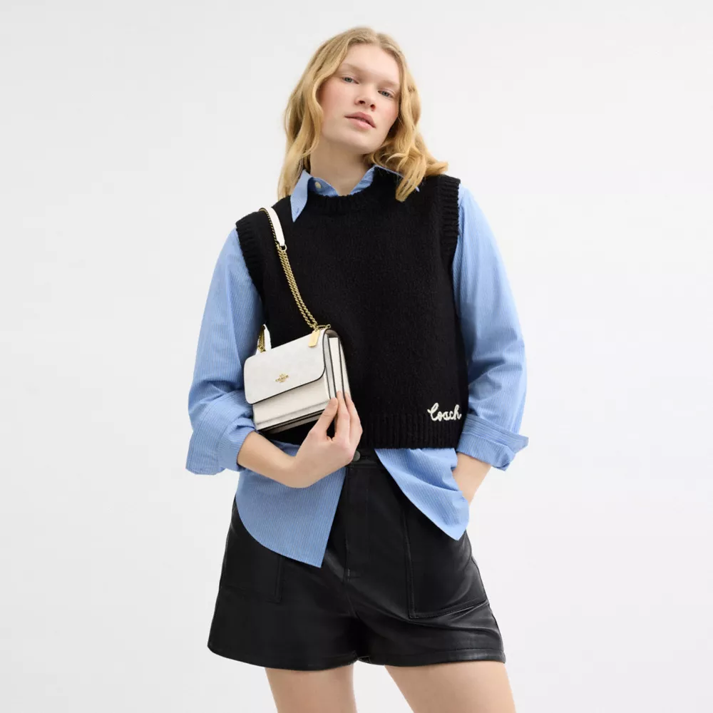 Сумка COACH Mini Klare Crossbody Bag In Signature Canvas