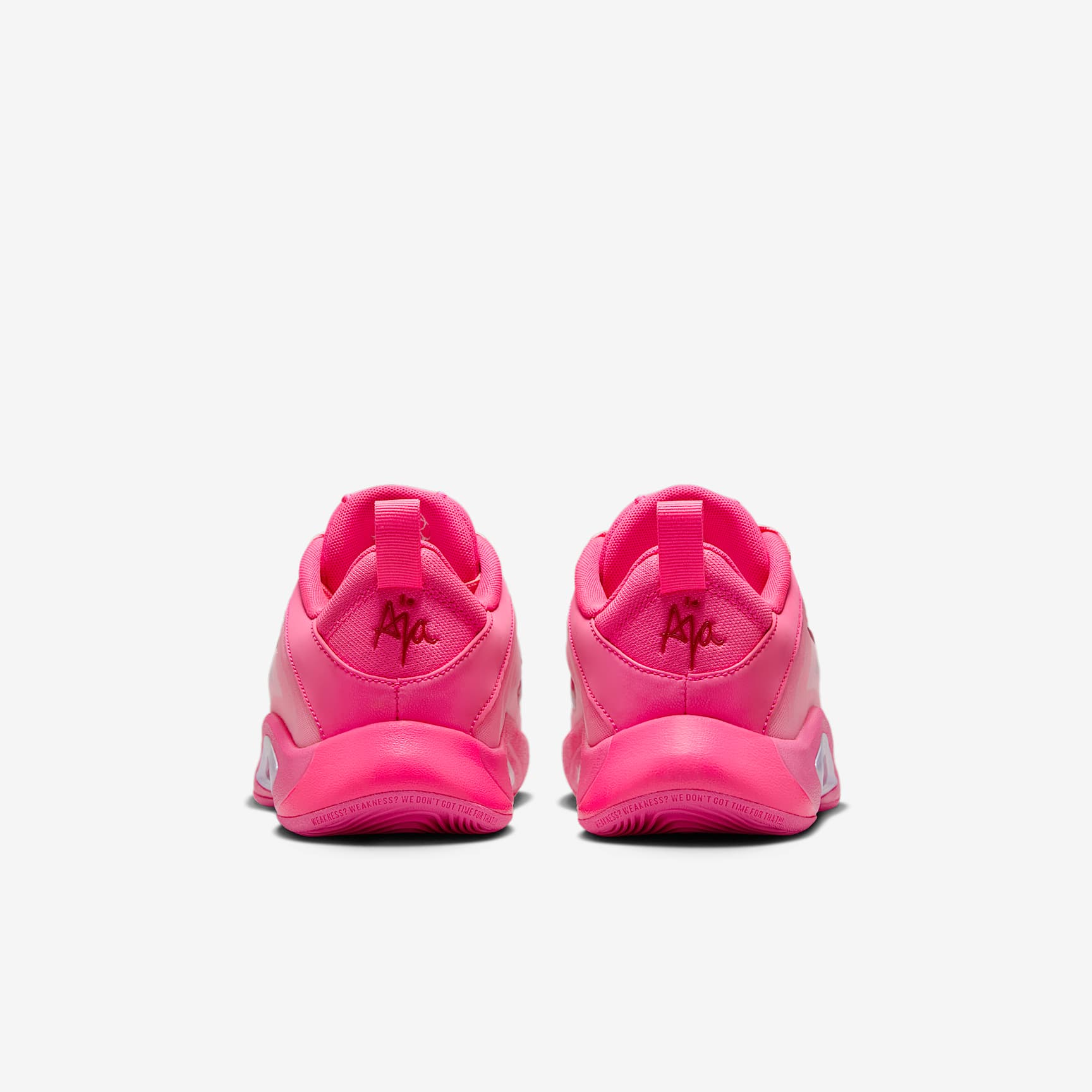 A'One "Pink A'ura" A'ja Wilson Big Kids' Basketball Shoes