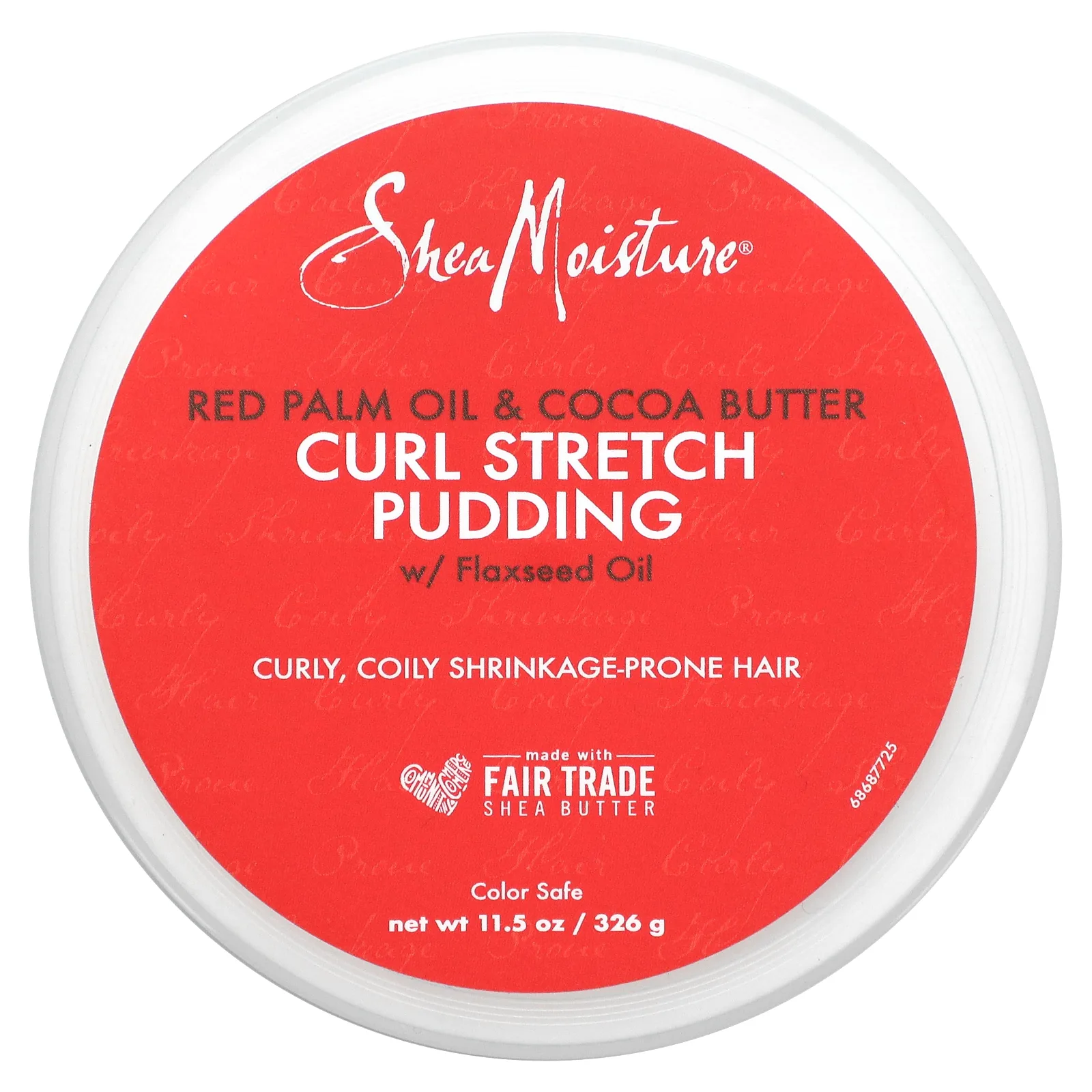 SheaMoisture, Curl Stretch Pudding, красное пальмовое масло и какао-масло, 326 г (11,5 унции)