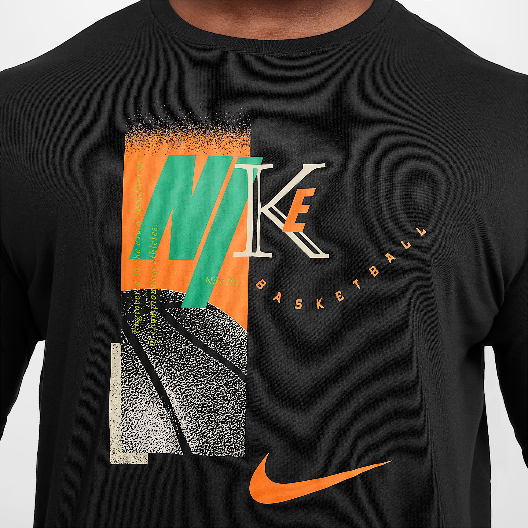 Nike Men's Long-Sleeve Basketball T-Shirt