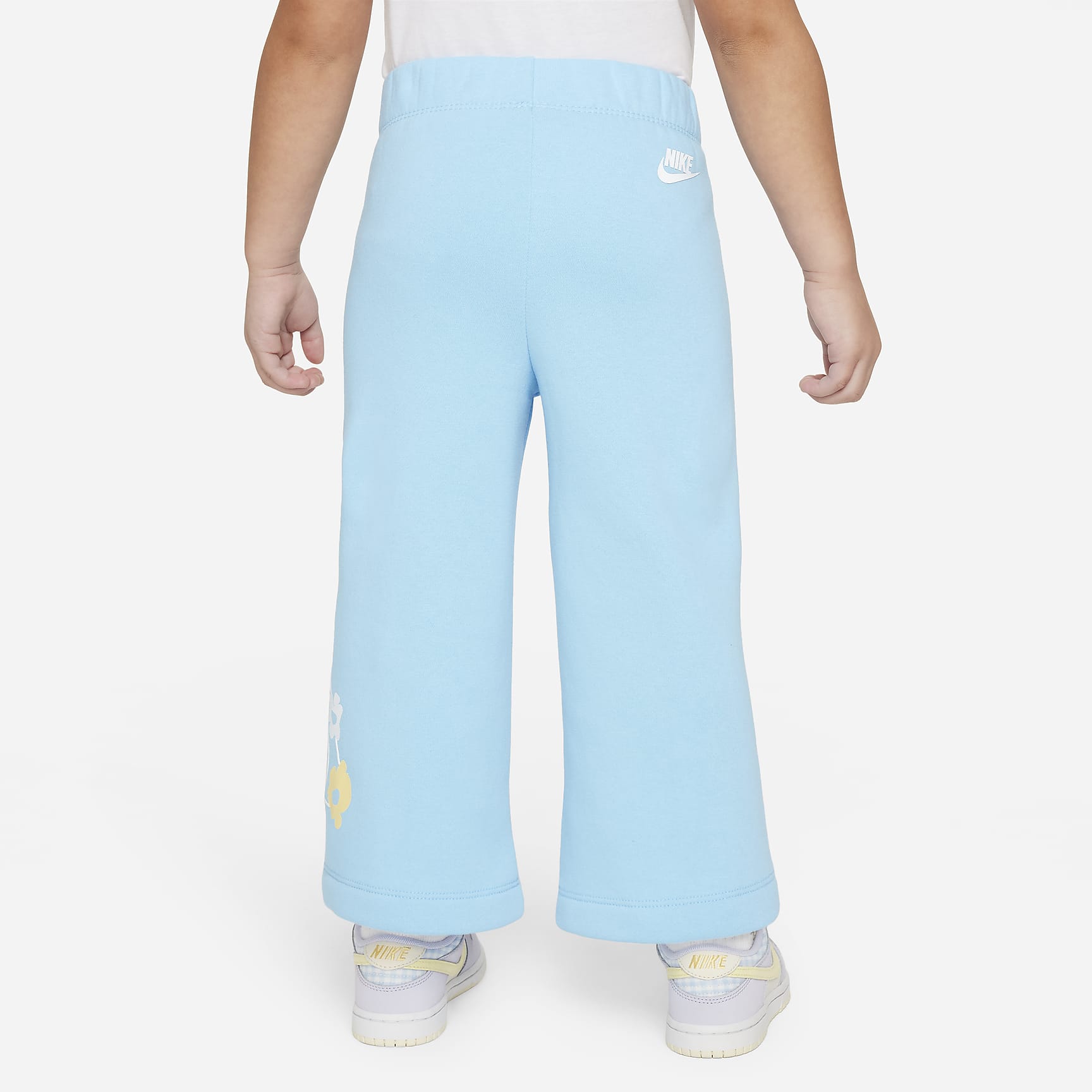 Nike Floral Fleece Toddler Wide Leg Pants