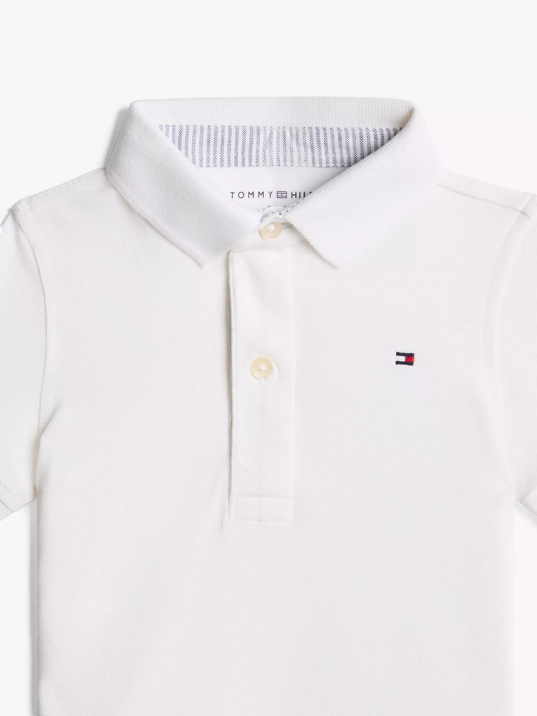 Рубашка-поло для малышей Tommy Hilfiger, Детское эластичное поло с логотипом флага