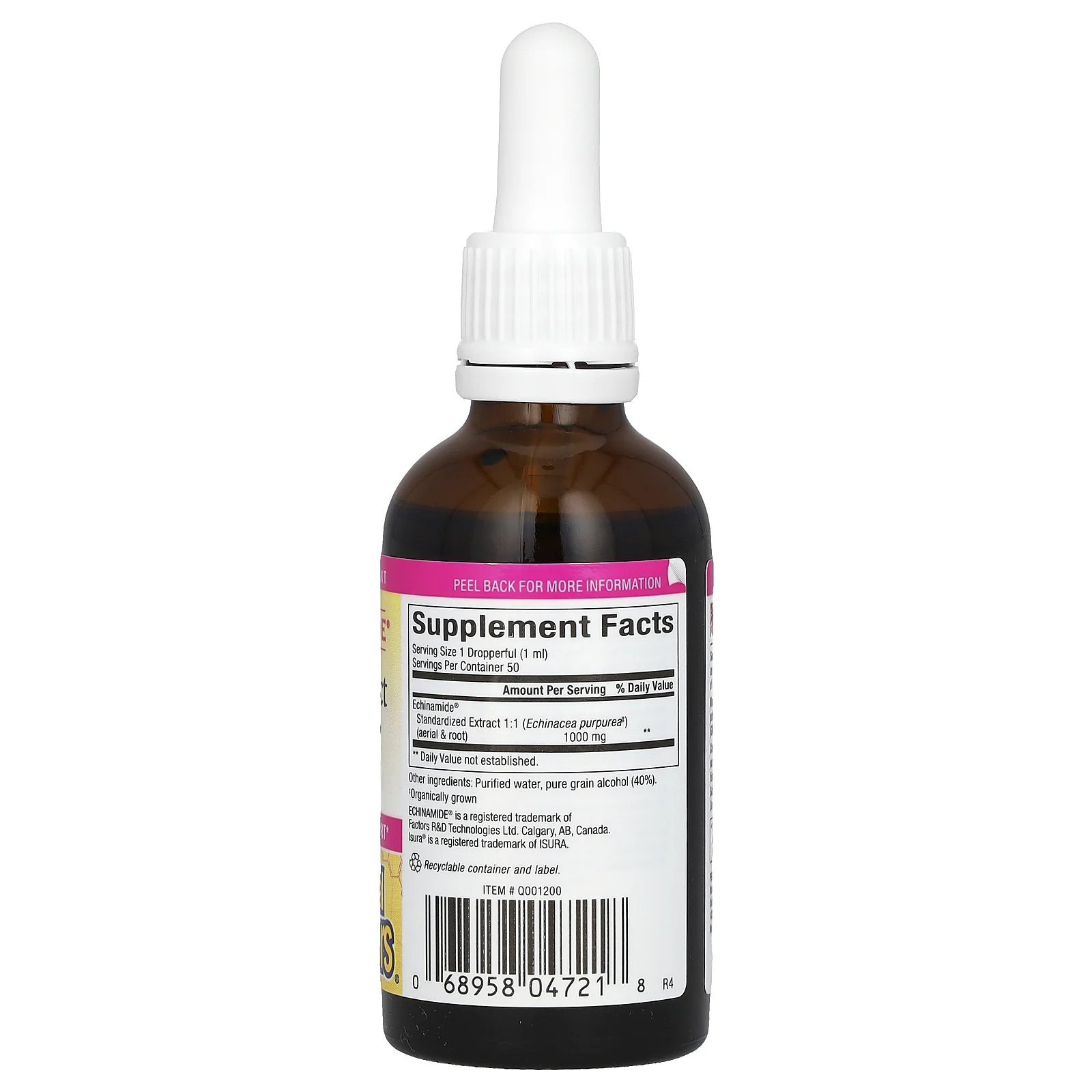 Natural Factors, Эхинамид Fresh Extra, 50 мл (1,7 жидк. Унции)