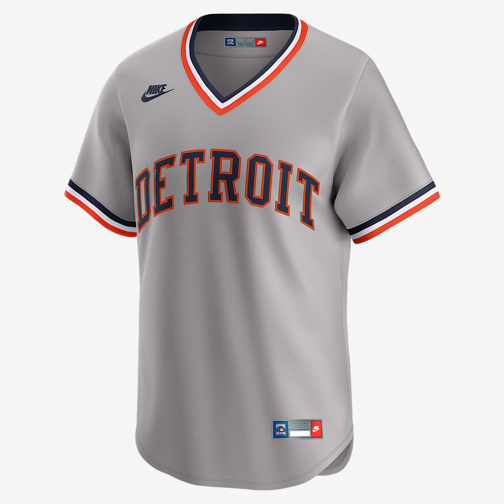 Detroit Tigers Cooperstown Men's Nike Dri-FIT ADV MLB Limited Jersey