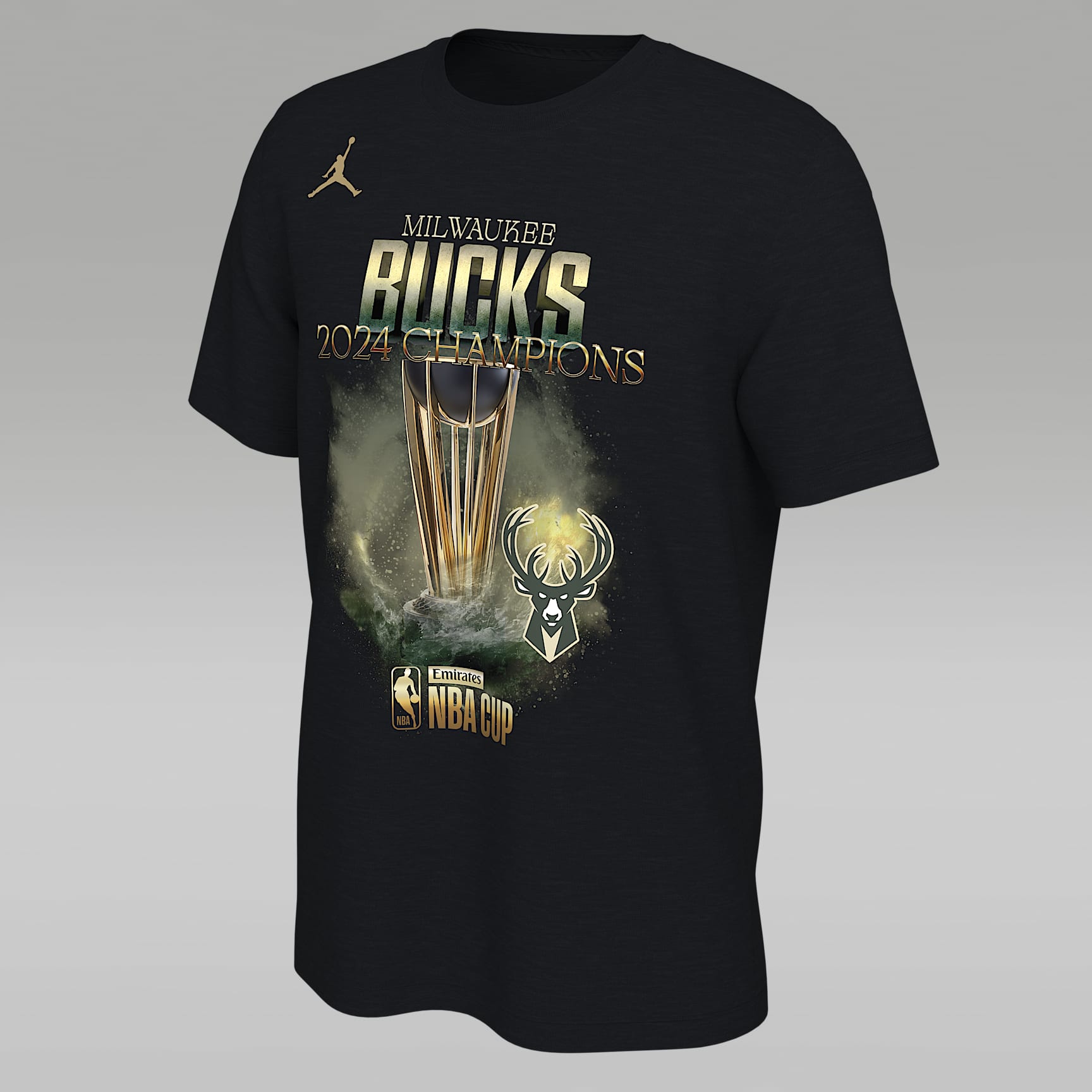 Milwaukee Bucks Men's Jordan NBA T-Shirt