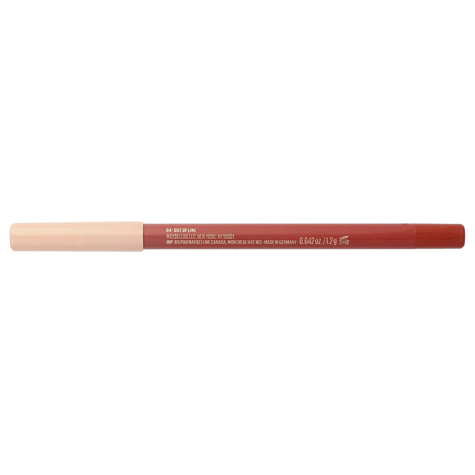 Maybelline, Lifter Line, карандаш для губ, оттенок 04 Out Of Line, 1,2 г (0,042 унции)