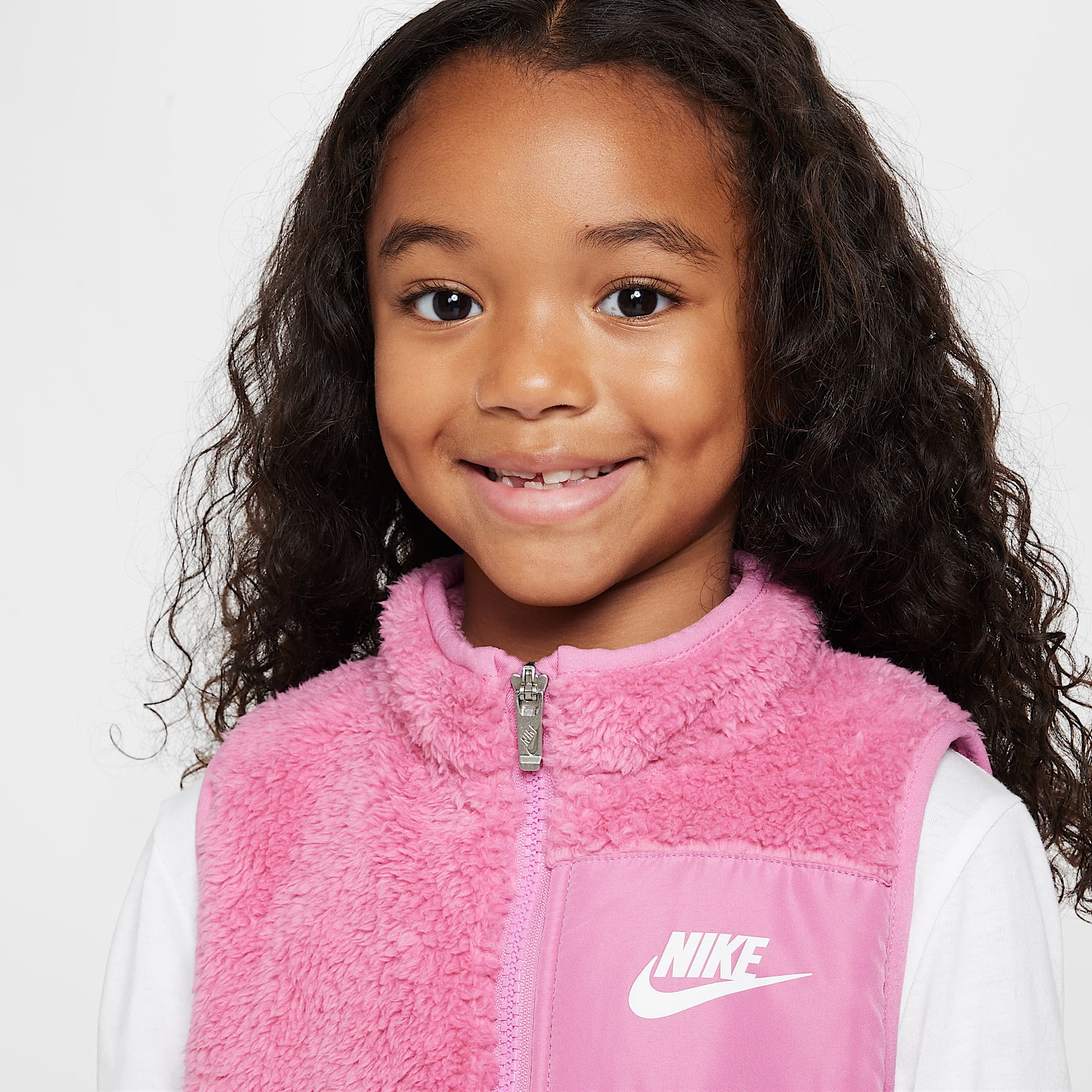 Nike Club Little Kids' Long Sleeve T-Shirt, Vest, and Pants Set