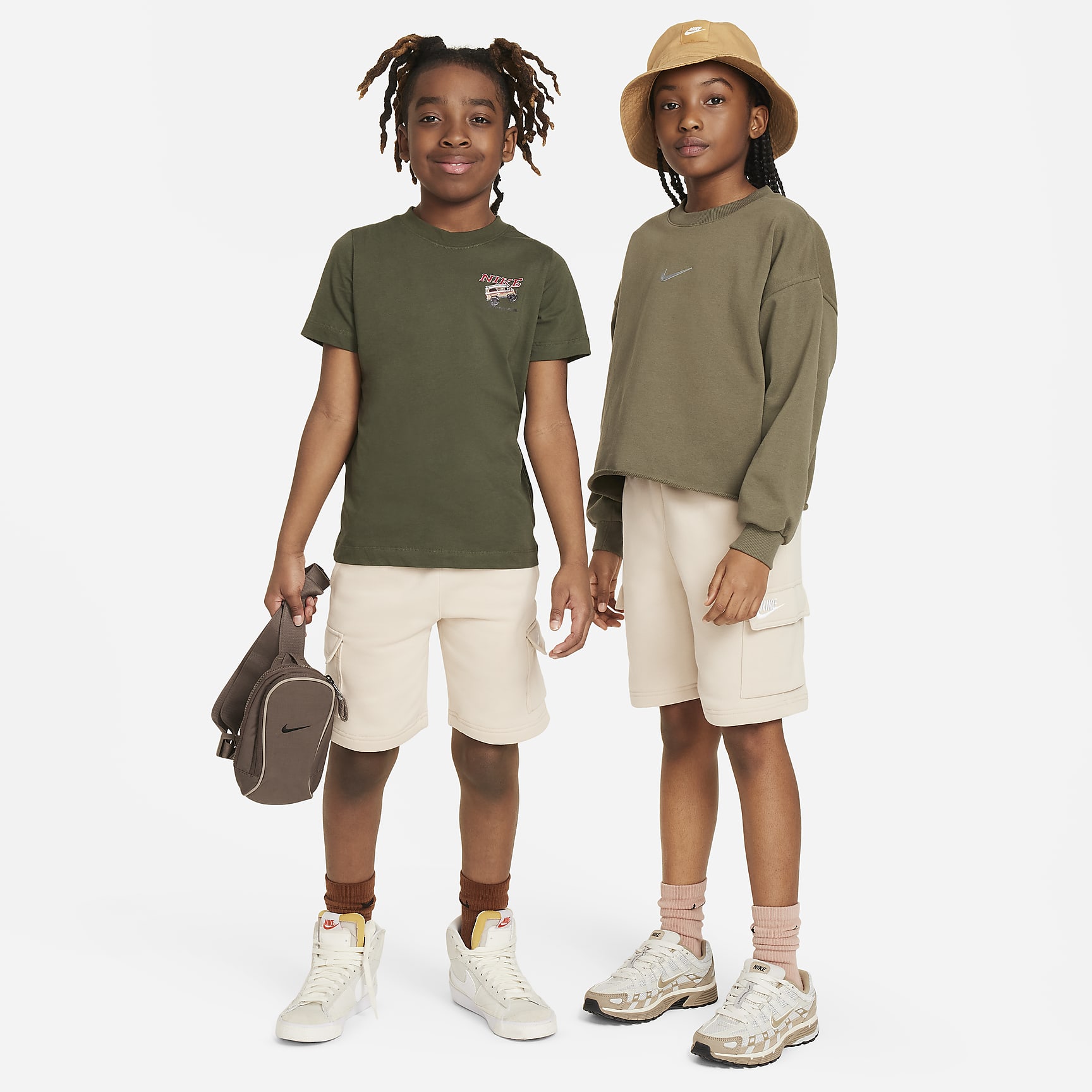 Nike Sportswear Club Fleece Big Kids' Cargo Shorts
