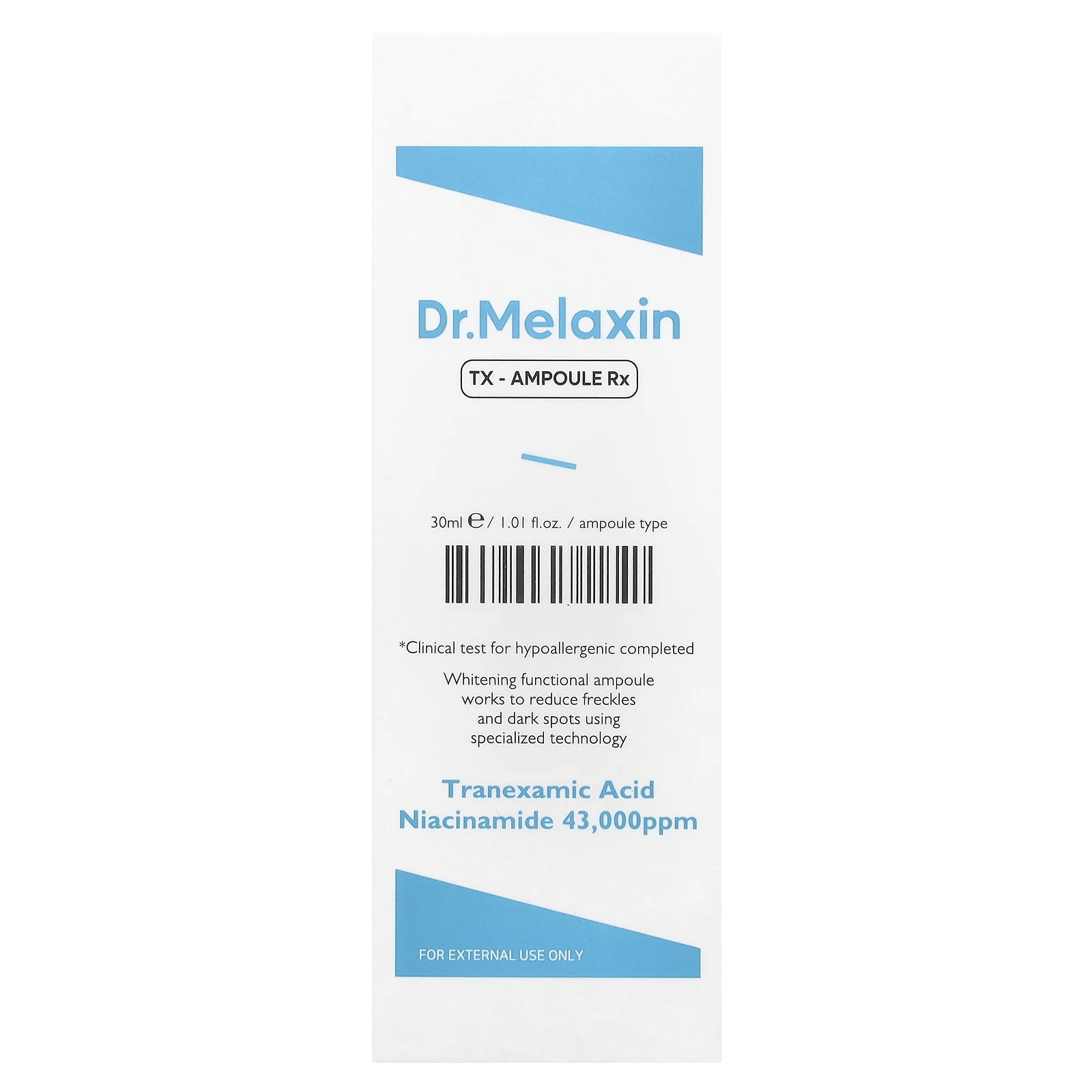 Dr.Melaxin, TX-Ampoule Rx, 30 мл (1,01 жидк. унц.)