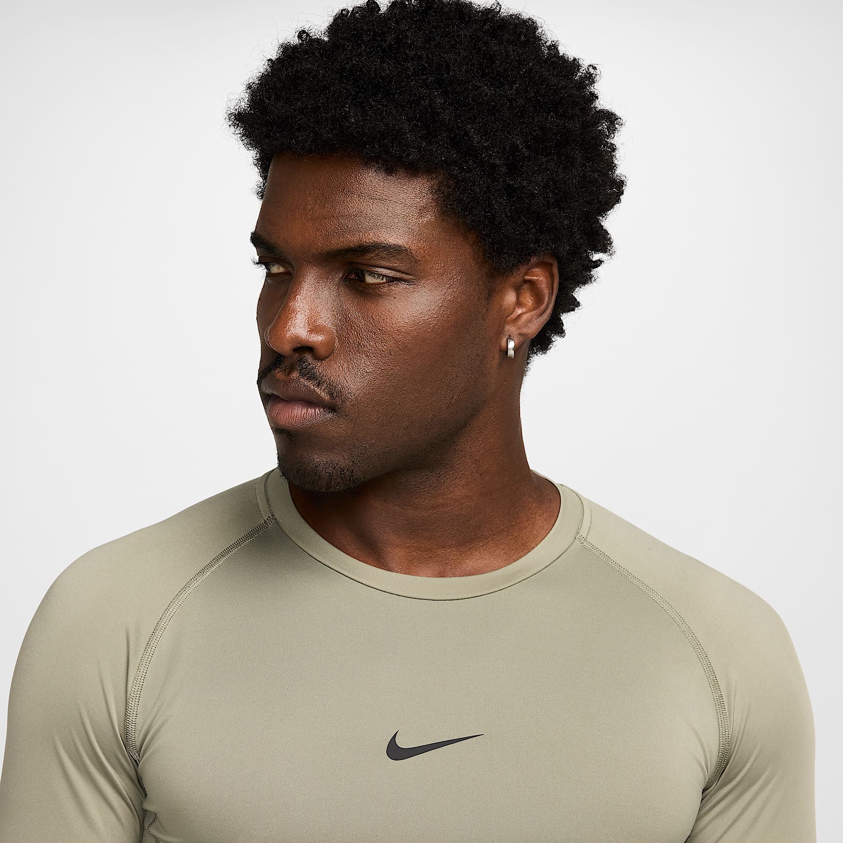 Nike Pro Men's Dri-FIT Tight Long-Sleeve Fitness Top