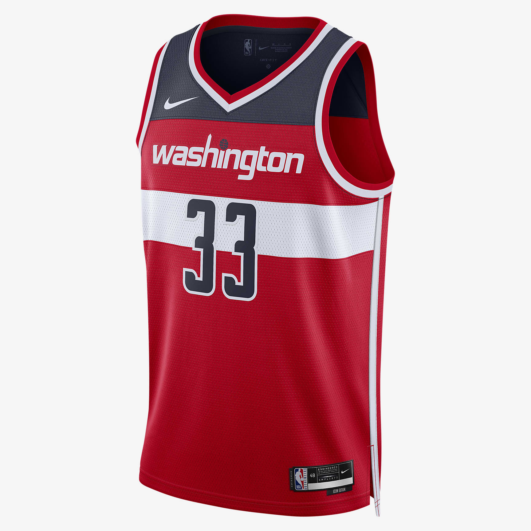 Washington Wizards Icon Edition 2022/23 Men's Nike Dri-FIT NBA Swingman Jersey