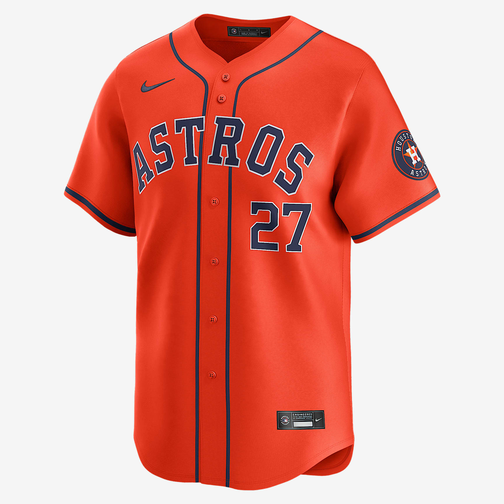Jose Altuve Houston Astros Men's Nike Dri-FIT ADV MLB Limited Jersey
