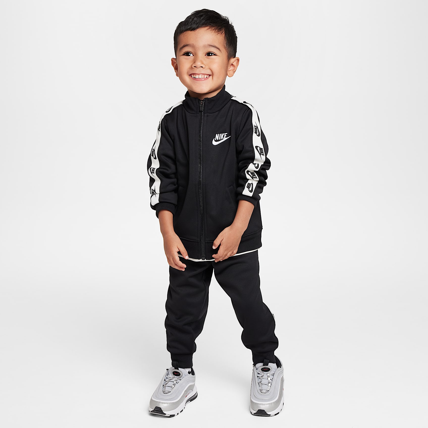 Nike Dri-FIT Toddler 2-Piece Full-Zip Set with Logo Taping