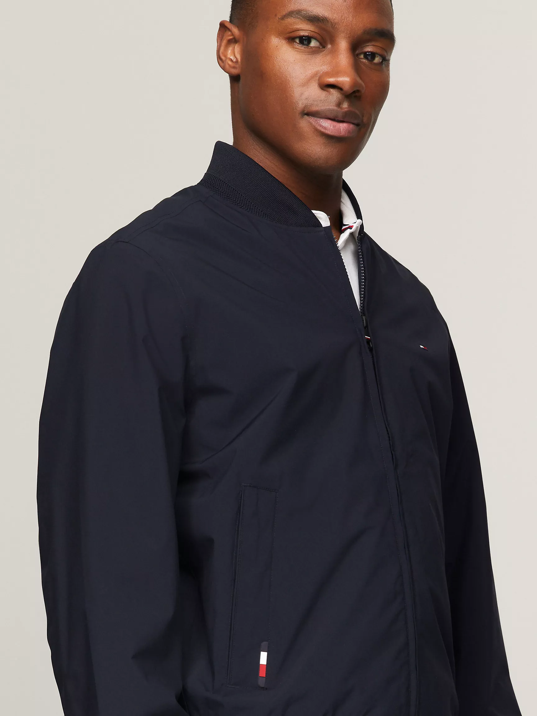 Мужская куртка Tommy Hilfiger, Легкий водоотталкивающий бомбер